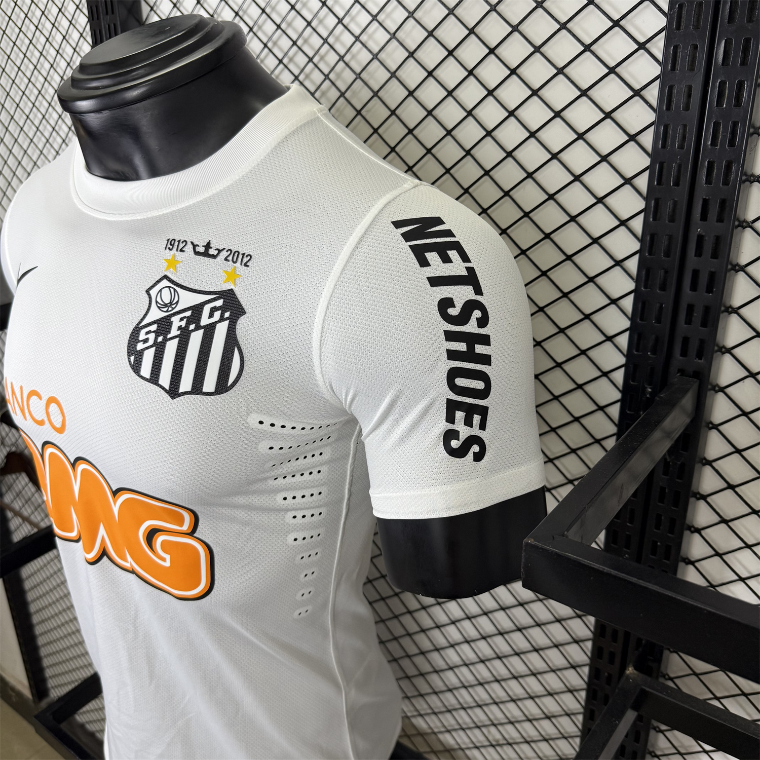 AlphaJersey-Retro Santos 2012 Home Jersey - Player Version