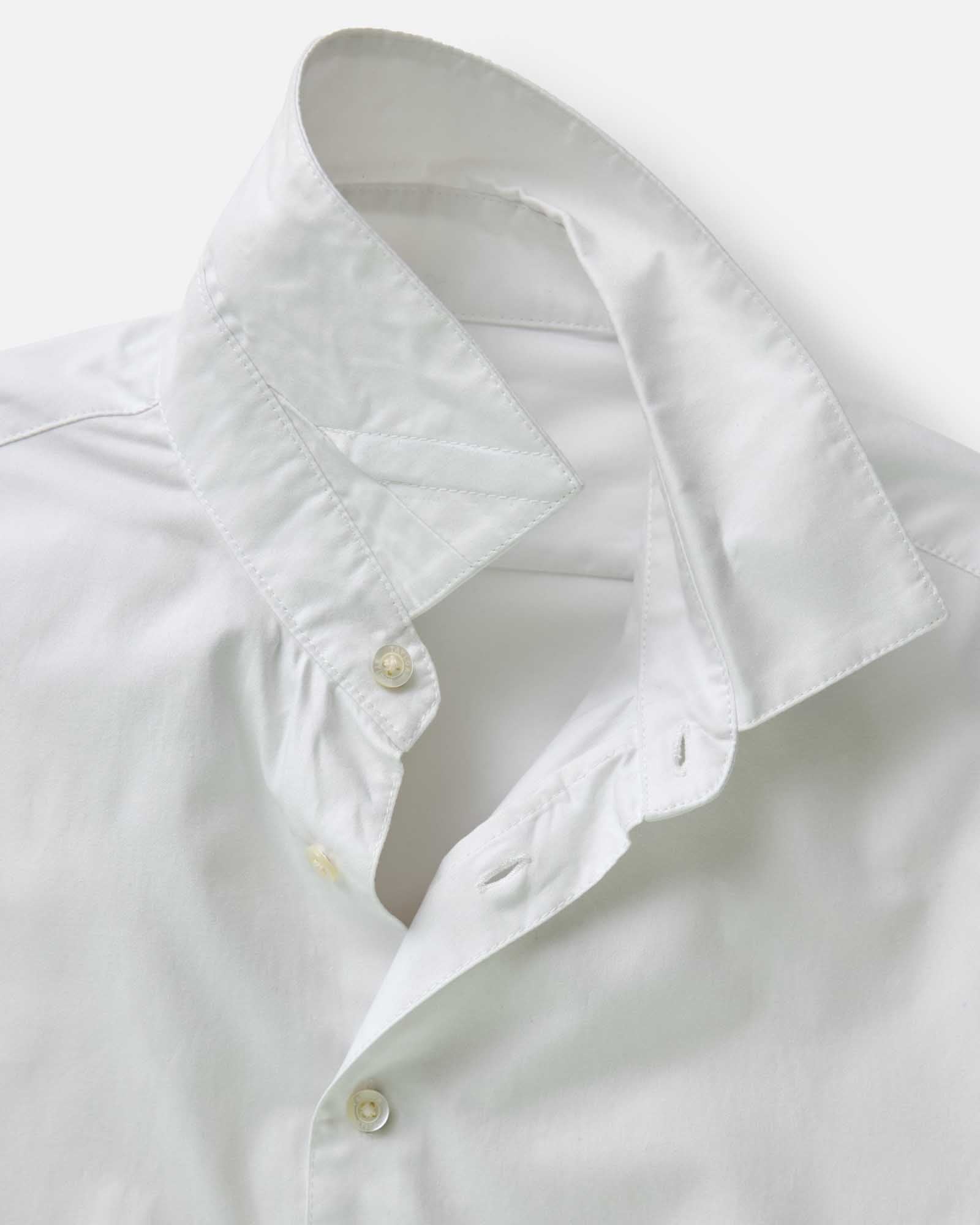 The Hyde Shirt in White Pinpoint Oxford | Modern Menswear by yycbvcnbmmnbm