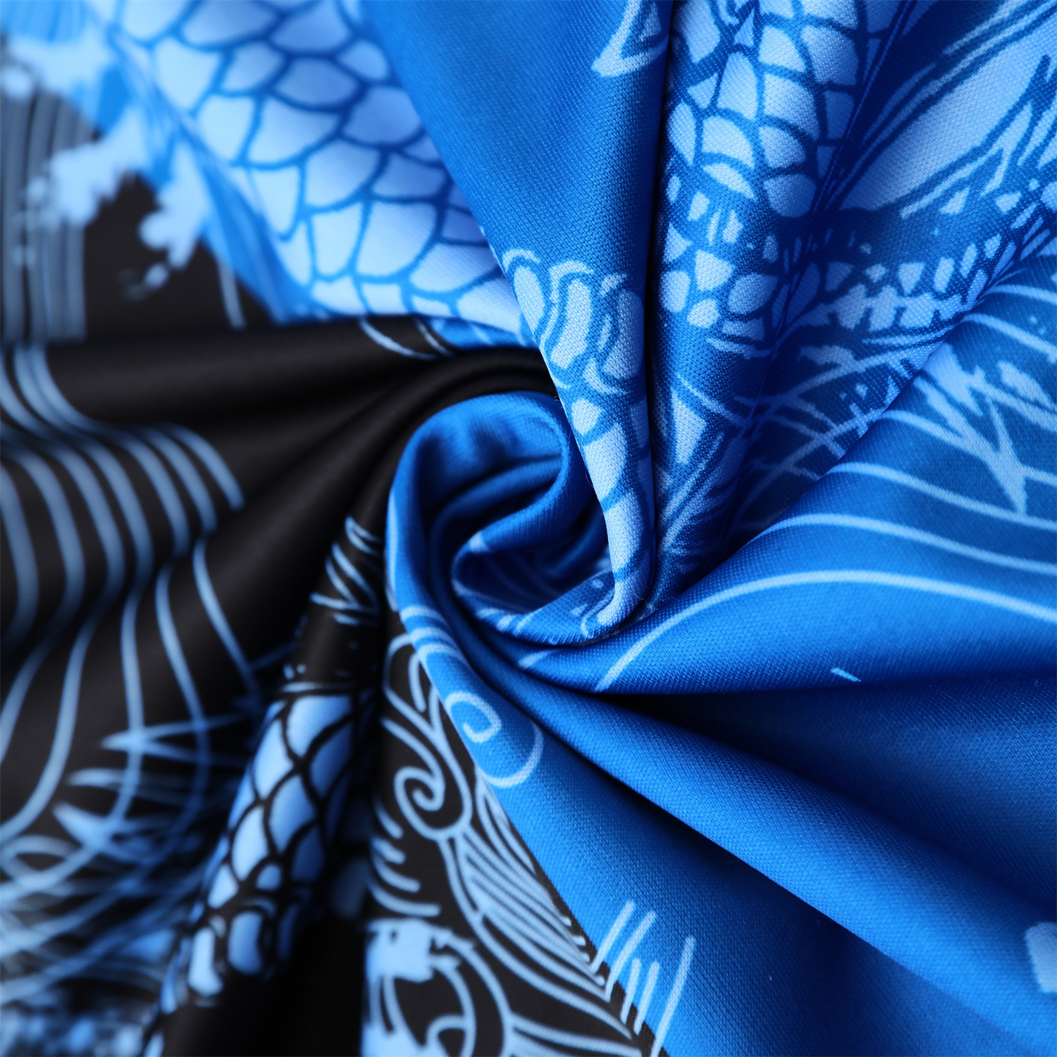 AlphaJersey-Real Madrid 25-26 Vest Training Set - Blue Black Dragon Vest & Black-White Shorts