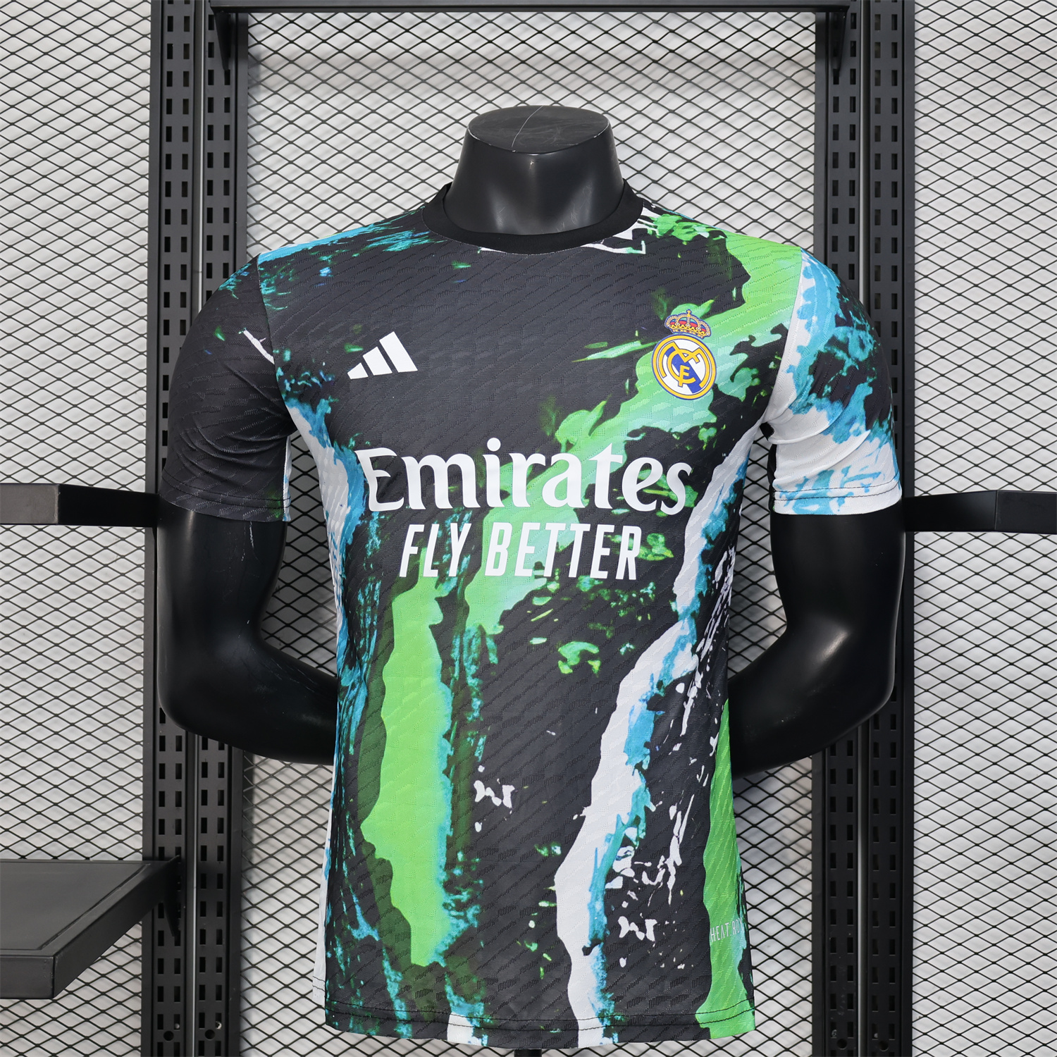 AlphaJersey-Real Madrid 25-26 Green & Black Special Edition Jersey - Player Version