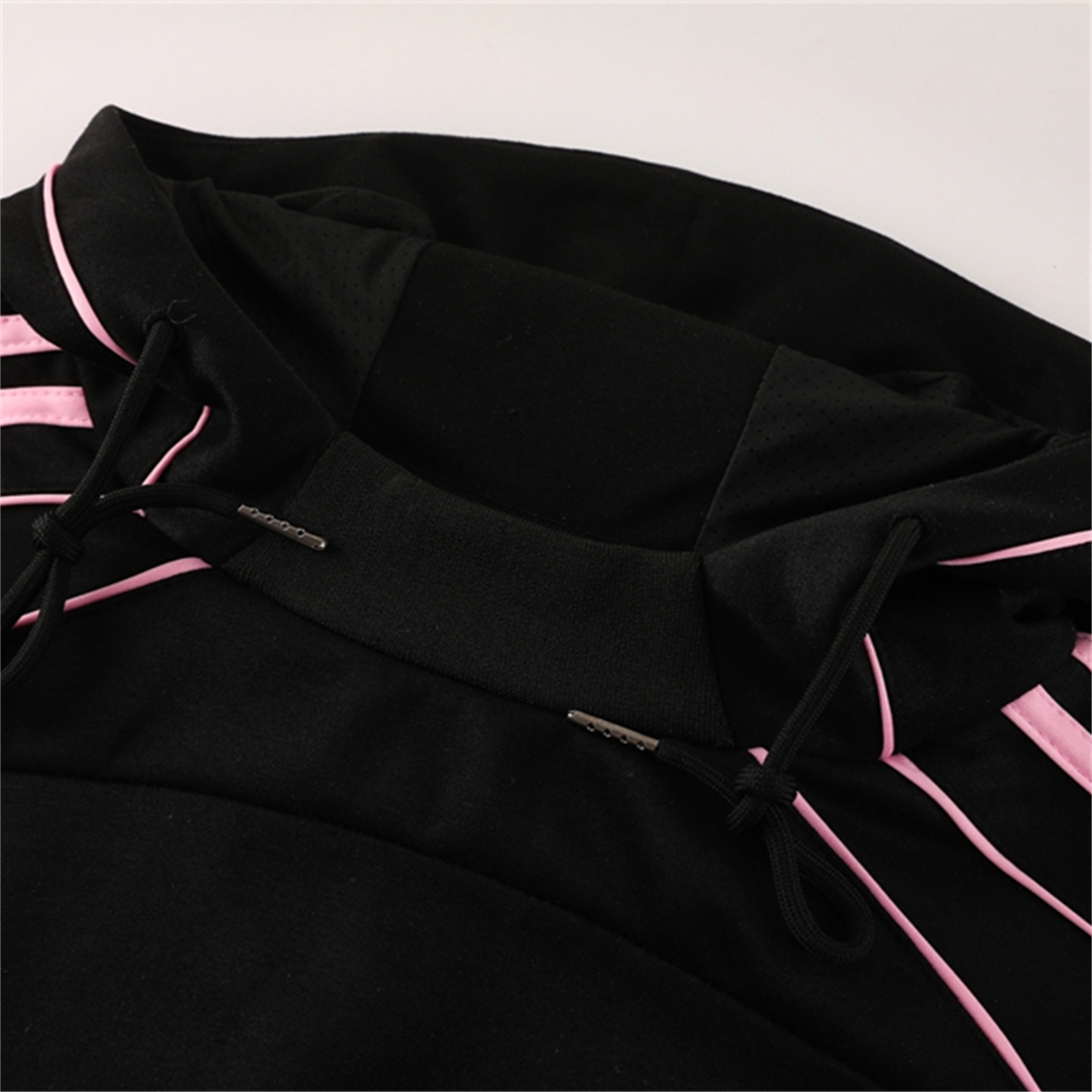 AlphaJersey-INT M.A.M 25-26 Long Sleeves Training Hoodie Set - Black Hoodie + Pants