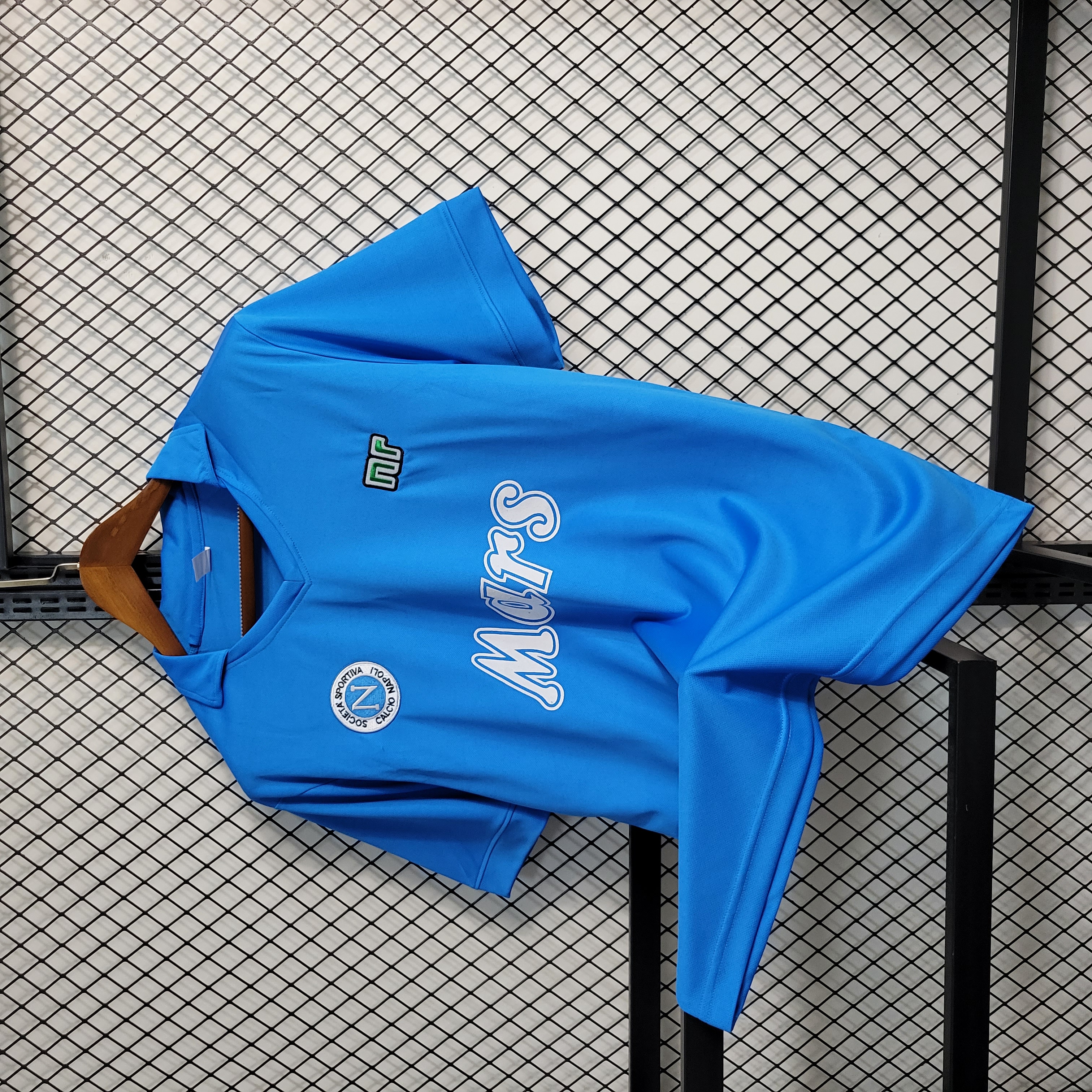 AlphaJersey-Retro Napoli 1988-89 Home Stadium Jersey