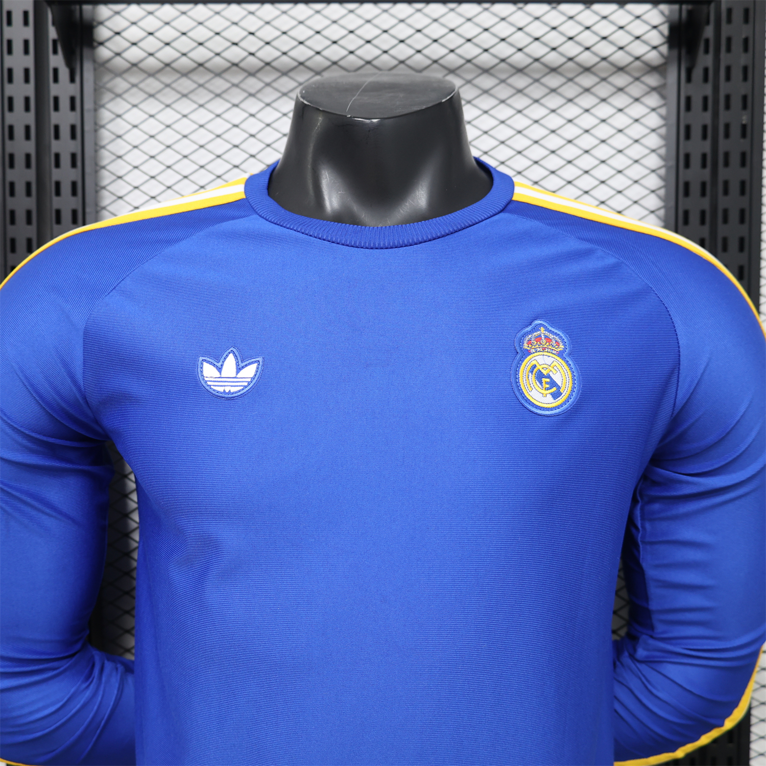 AlphaJersey-Real Madrid 26-27 Blue Casual Long Sleeves Jersey - Player Version