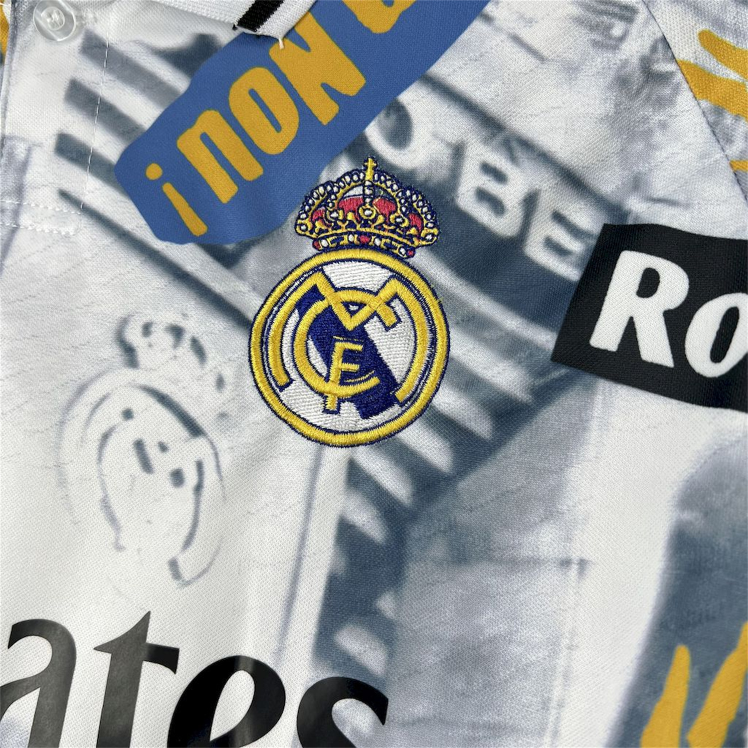 AlphaJersey-Real Madrid 25-26 Capture Of Camp Nou POLO White Special Jersey - Fans Version