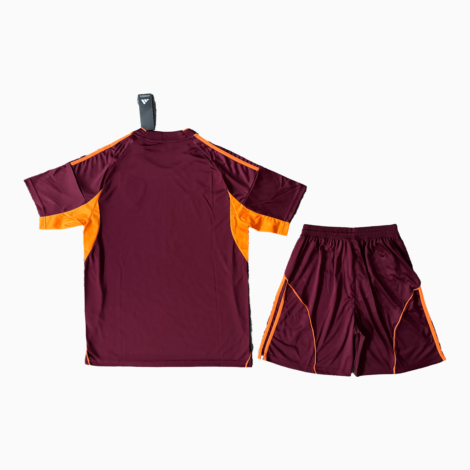 AlphaJersey-AS Roma 25-26 Home Men's Adult Jersey Set - Fans Version
