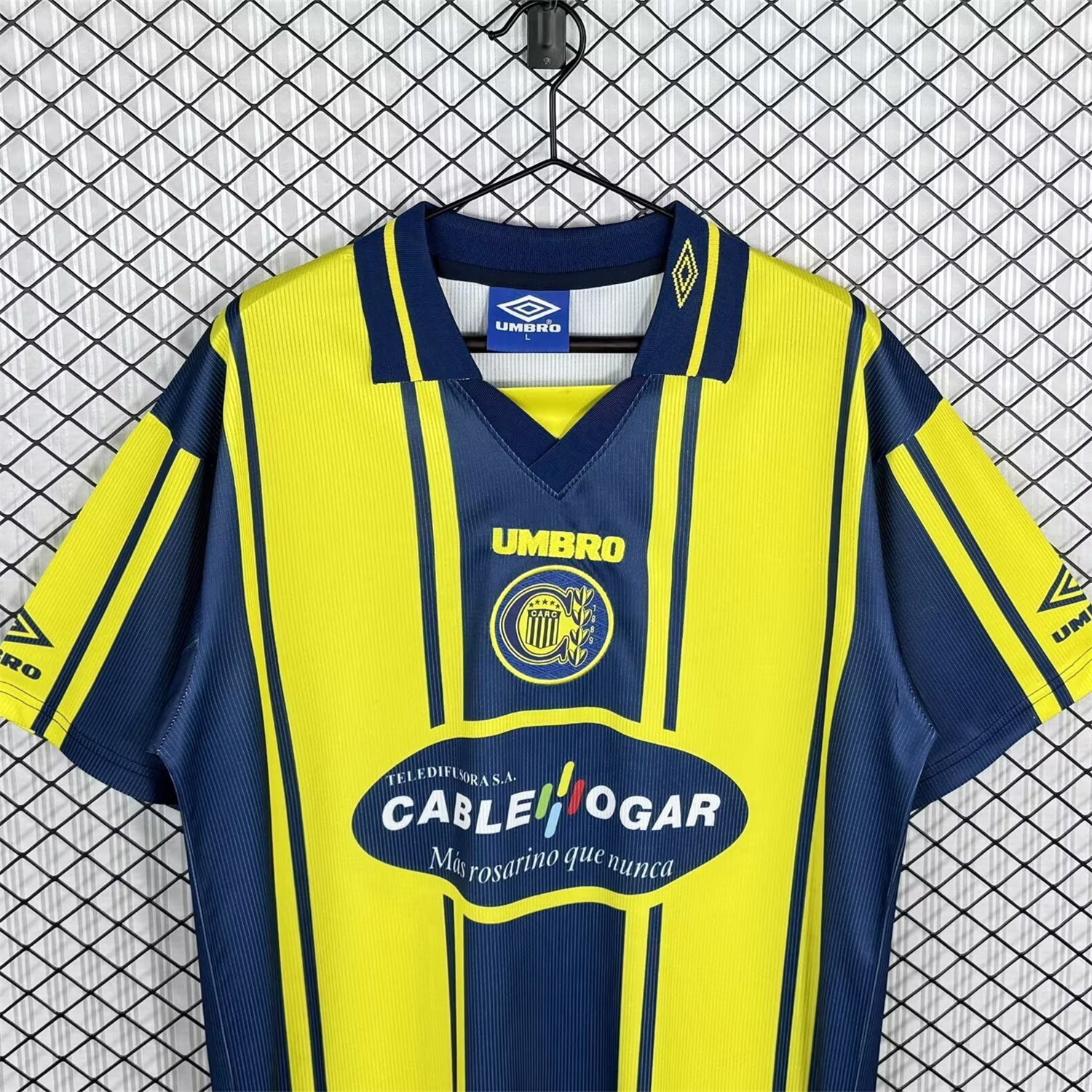 AlphaJersey-Retro Rosario Central 1998-99 Home Jersey
