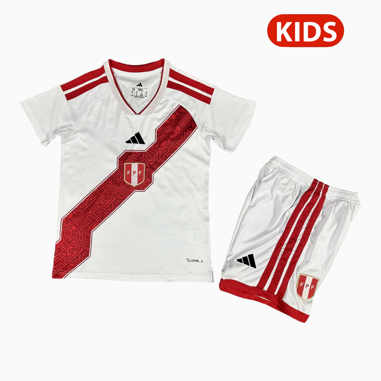 AlphaJersey-Peru 2026 Home Kids Kit