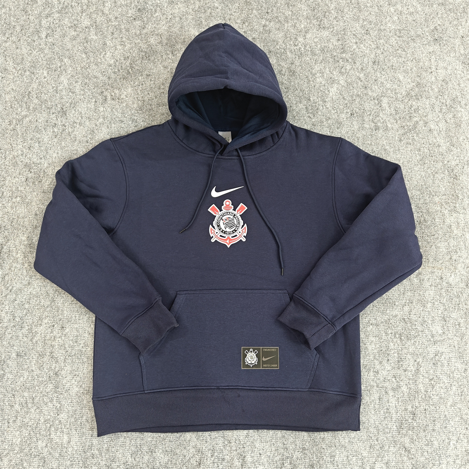 AlphaJersey-Corinthians 25-26 Home Unisex Pullover Hoodie