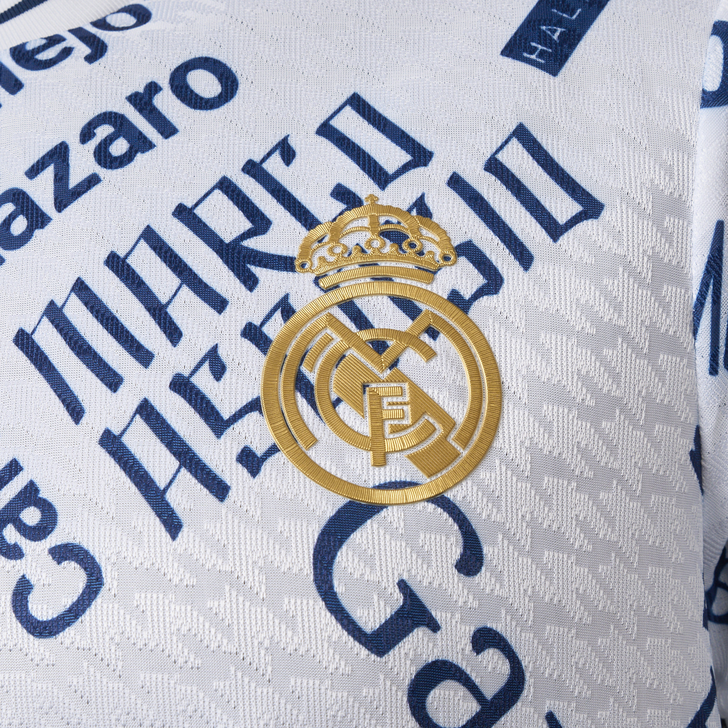 AlphaJersey-Real Madrid 25-26 Graffiti Of Football Star Names Special Jersey - Player Version