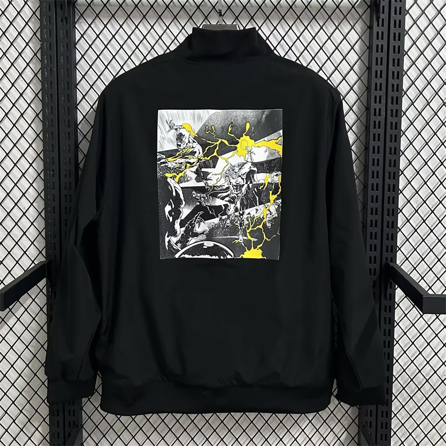 AlphaJersey-Real Madrid 25-26 Windbreaker Jacket - Black