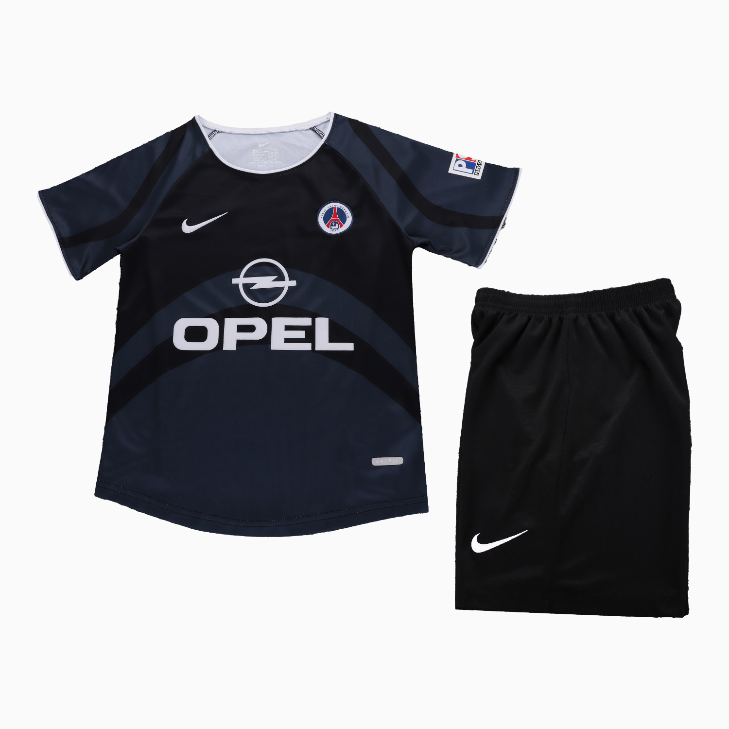 AlphaJersey-Retro Paris Saint-Germain PSG 2001-02 Third Kids Kit