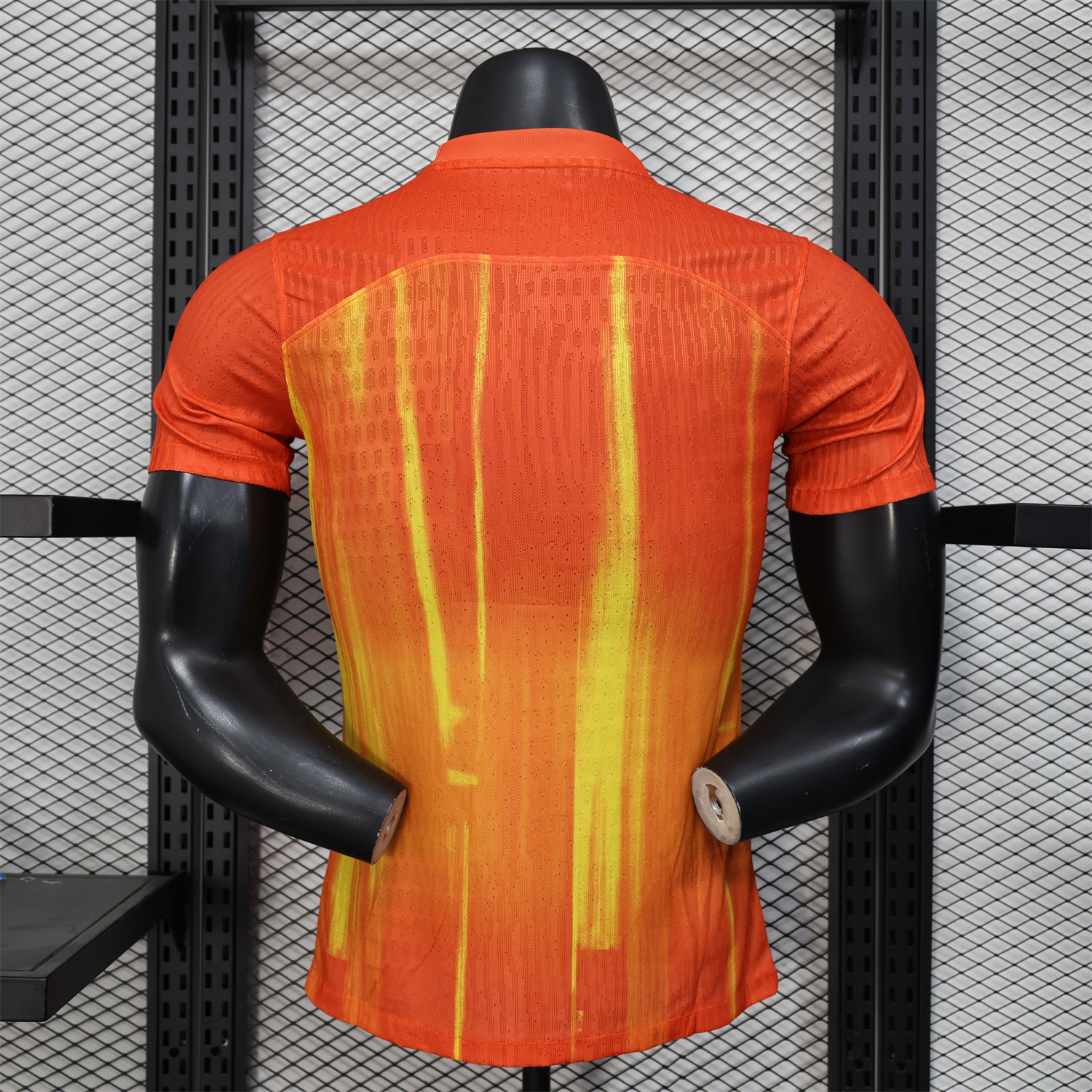 AlphaJersey-Barcelona 25-26 Spotify Orange & Yellow Special Jersey - Player Version