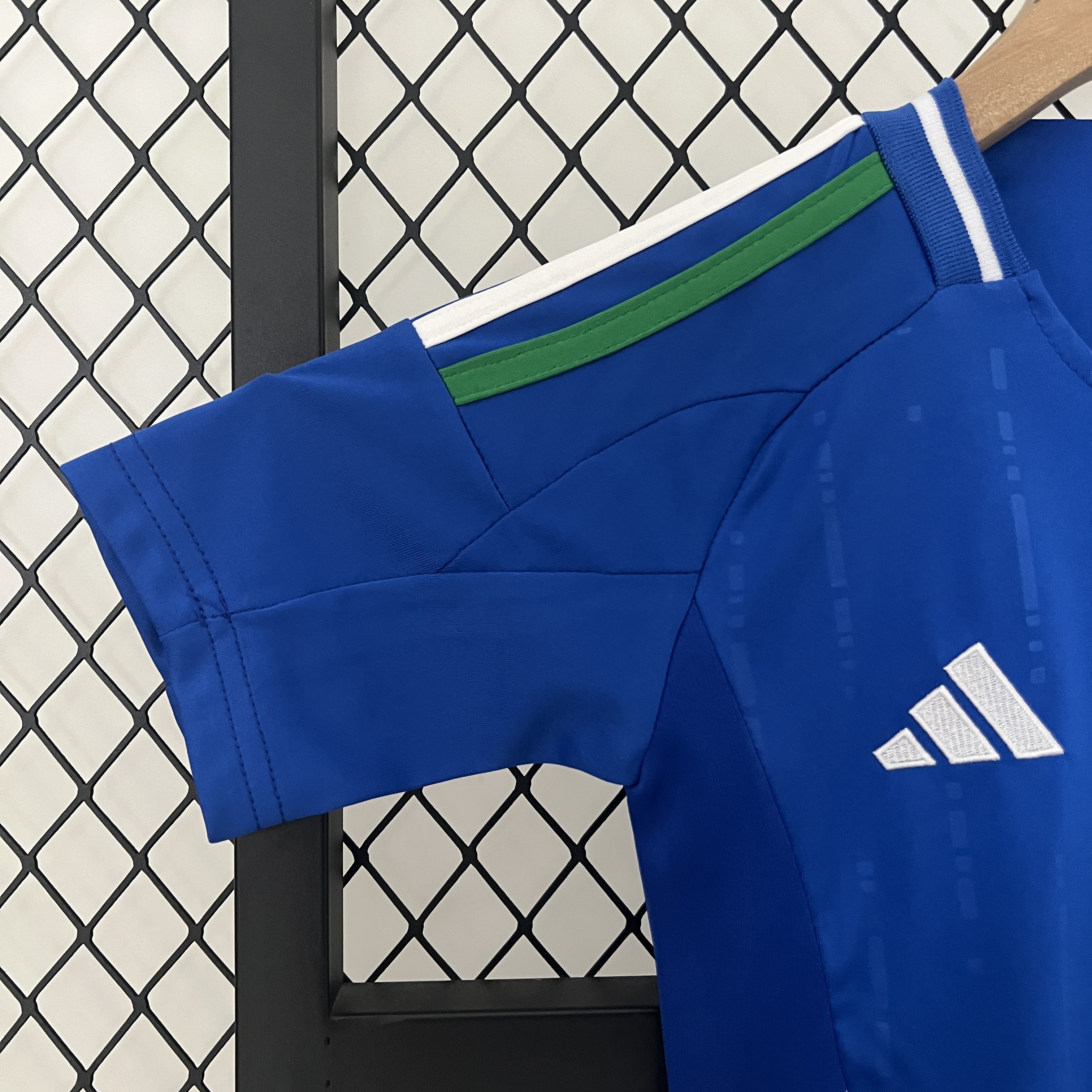 AlphaJersey-Italy 2024 Home Stadium Kids Kit