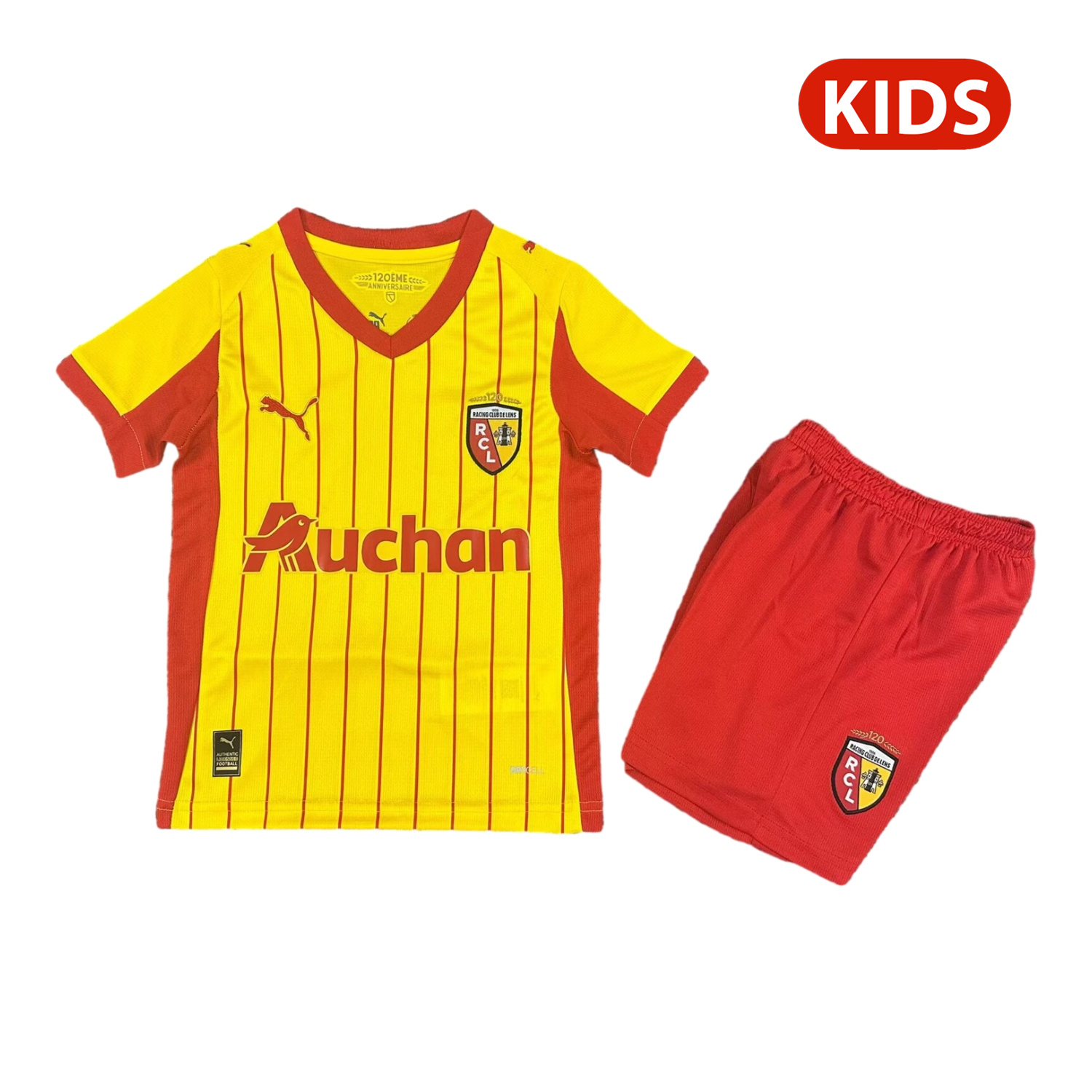 AlphaJersey-RC Lens 25-26 Home Kids Kit