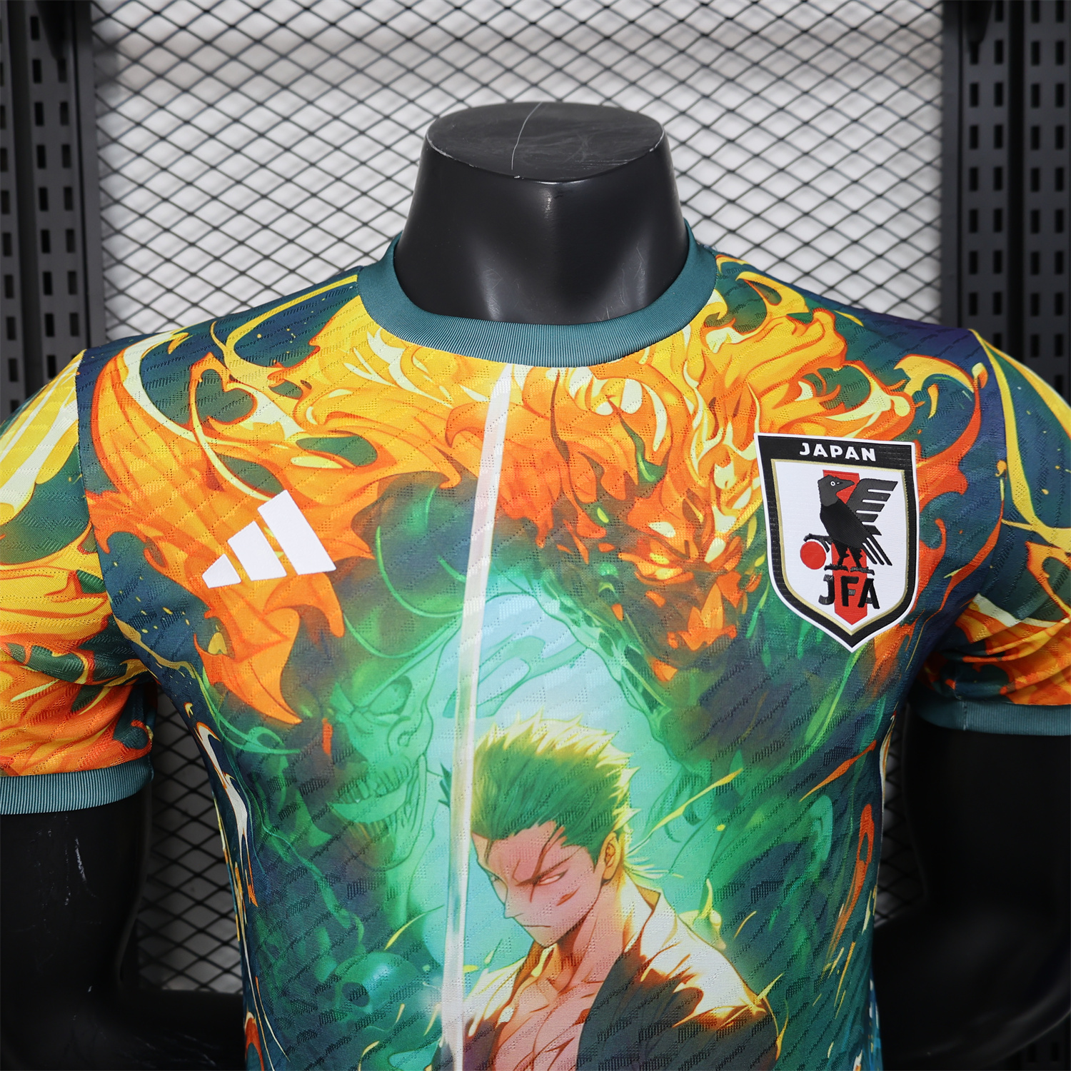 AlphaJersey-Japan 25-26 Roronoa Zoro Green Special Jersey - Player Version