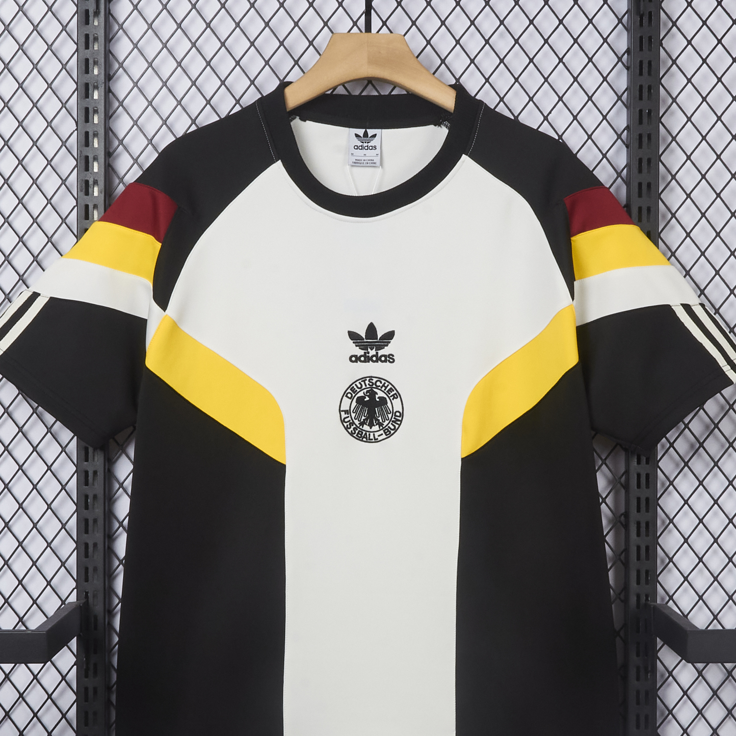 AlphaJersey-Germany 2026 Black And White Retro Style Special Jersey - Fans Version