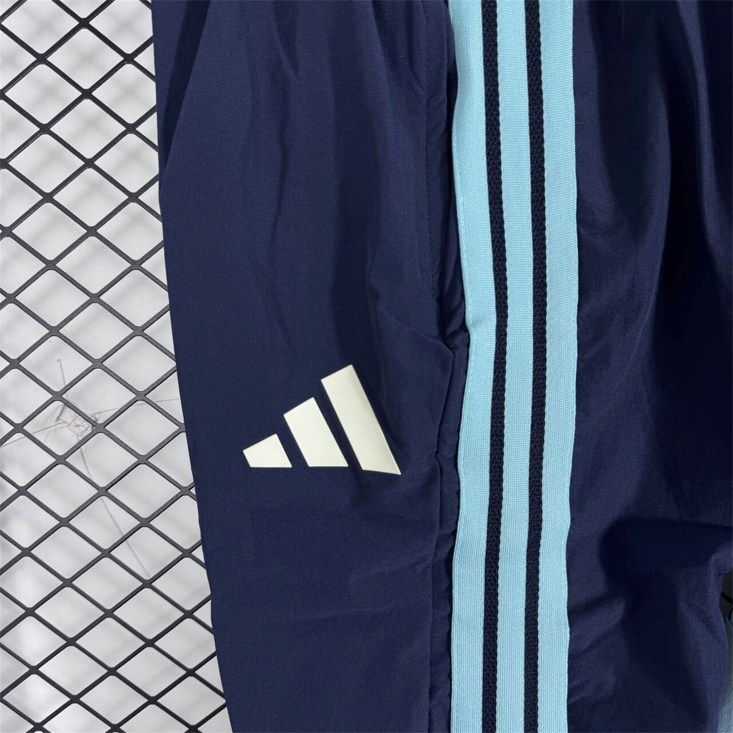 AlphaJersey-Argentina 2026 Windbreaker Training Set - Dark Blue Top and Pants