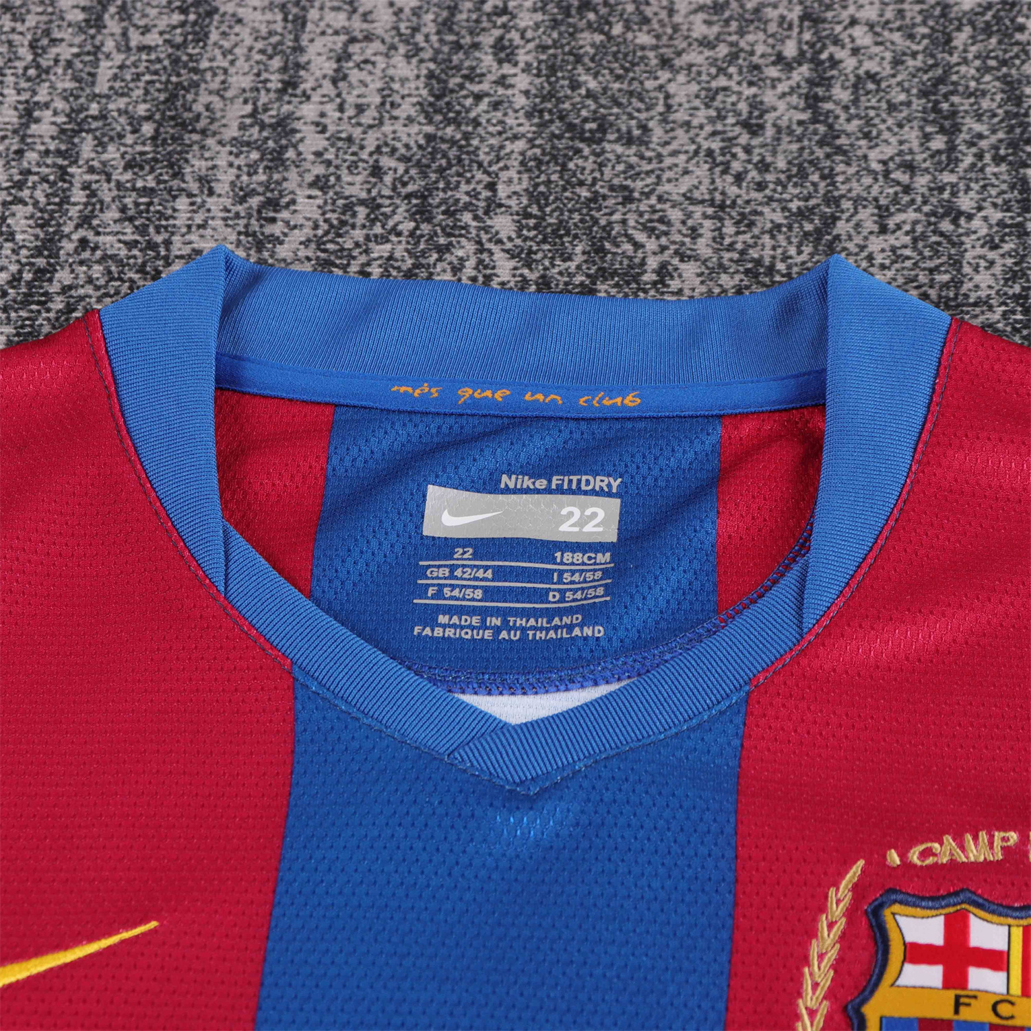 AlphaJersey-Retro Barcelona 2007-08 Home Kids Kit