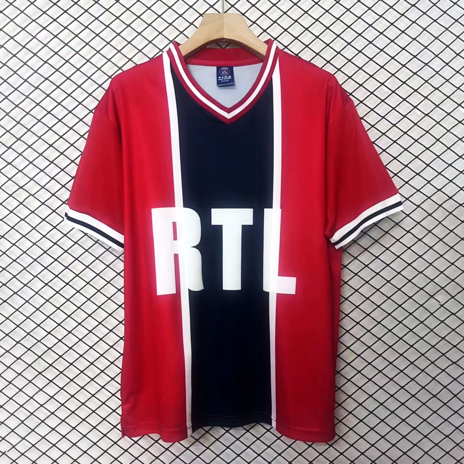AlphaJersey-Retro Paris Saint-Germain PSG 1975 Away Jersey with Number 11