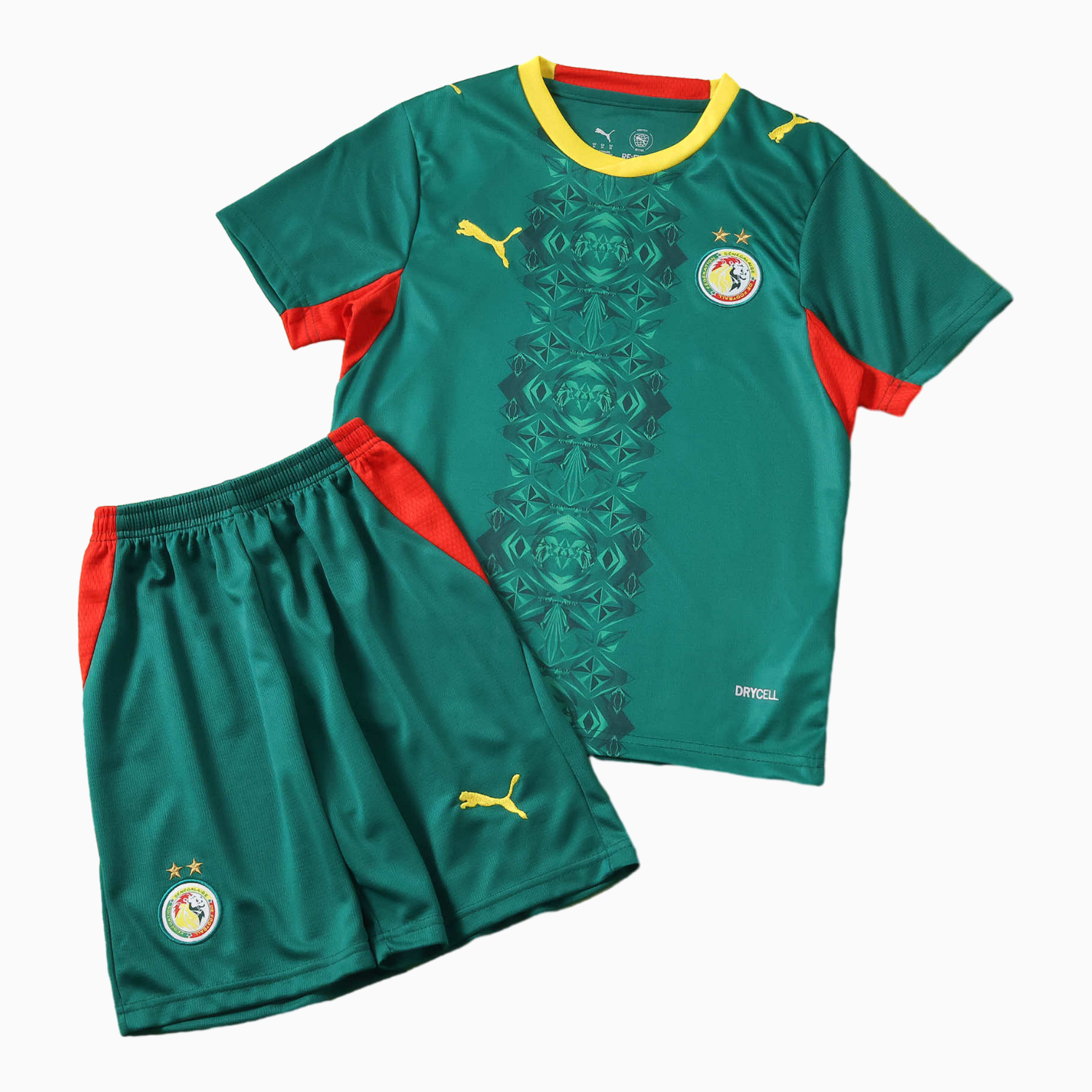 AJ-AlphaJersey-Senegal 2026 Home Kids Kit