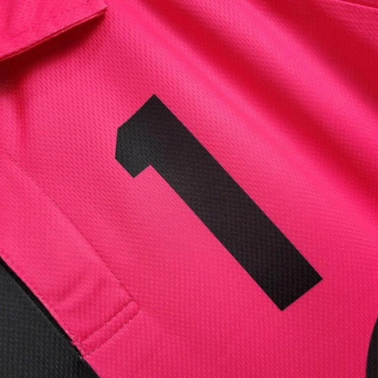 AlphaJersey-Retro Mexico 1998 World Cup Goalkeeper Pink Black Jersey