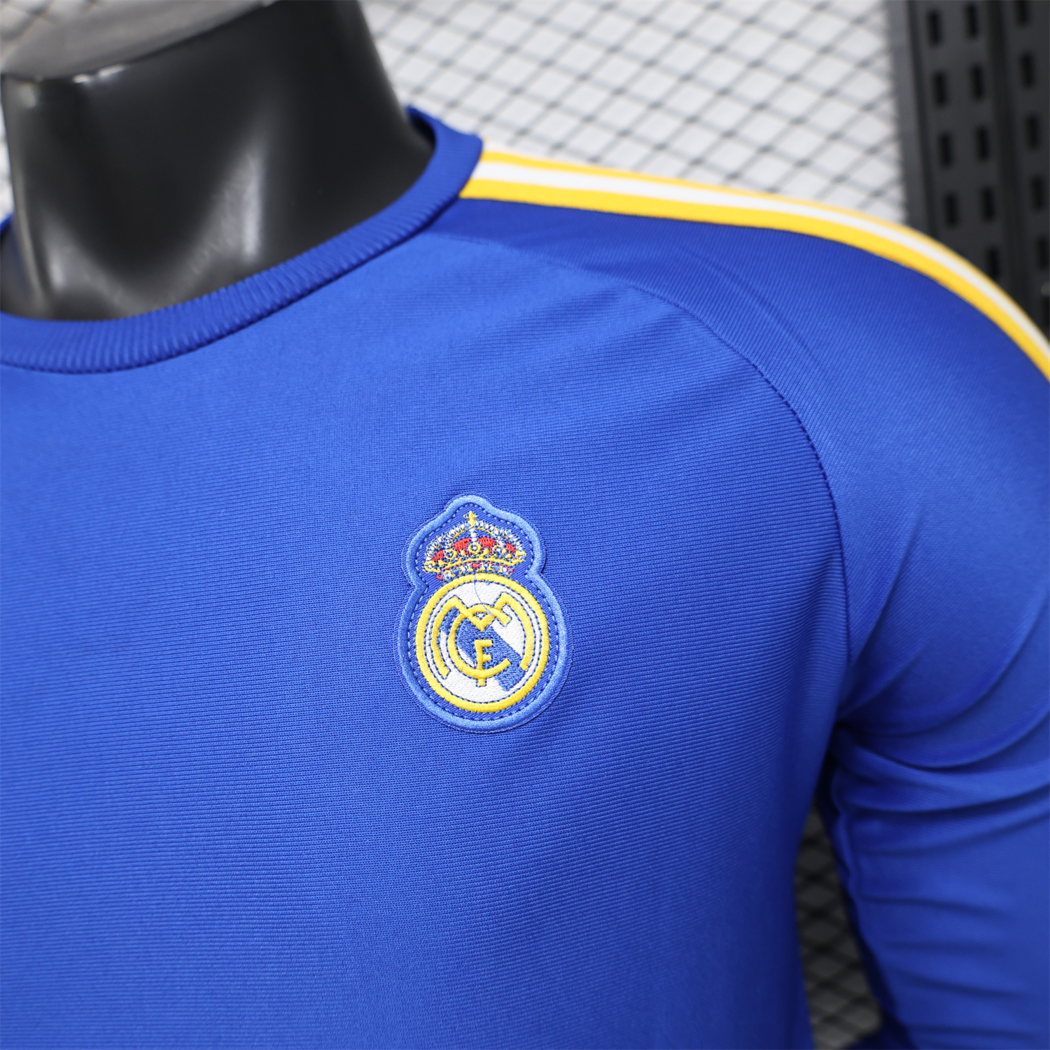 AlphaJersey-Real Madrid 26-27 Blue Casual Long Sleeves Jersey - Player Version