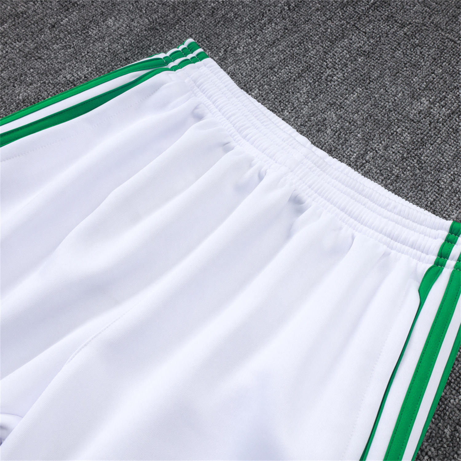AlphaJersey-Senegal 2026 Jacket Training Tracksuit - White With Green Jackets & Pants
