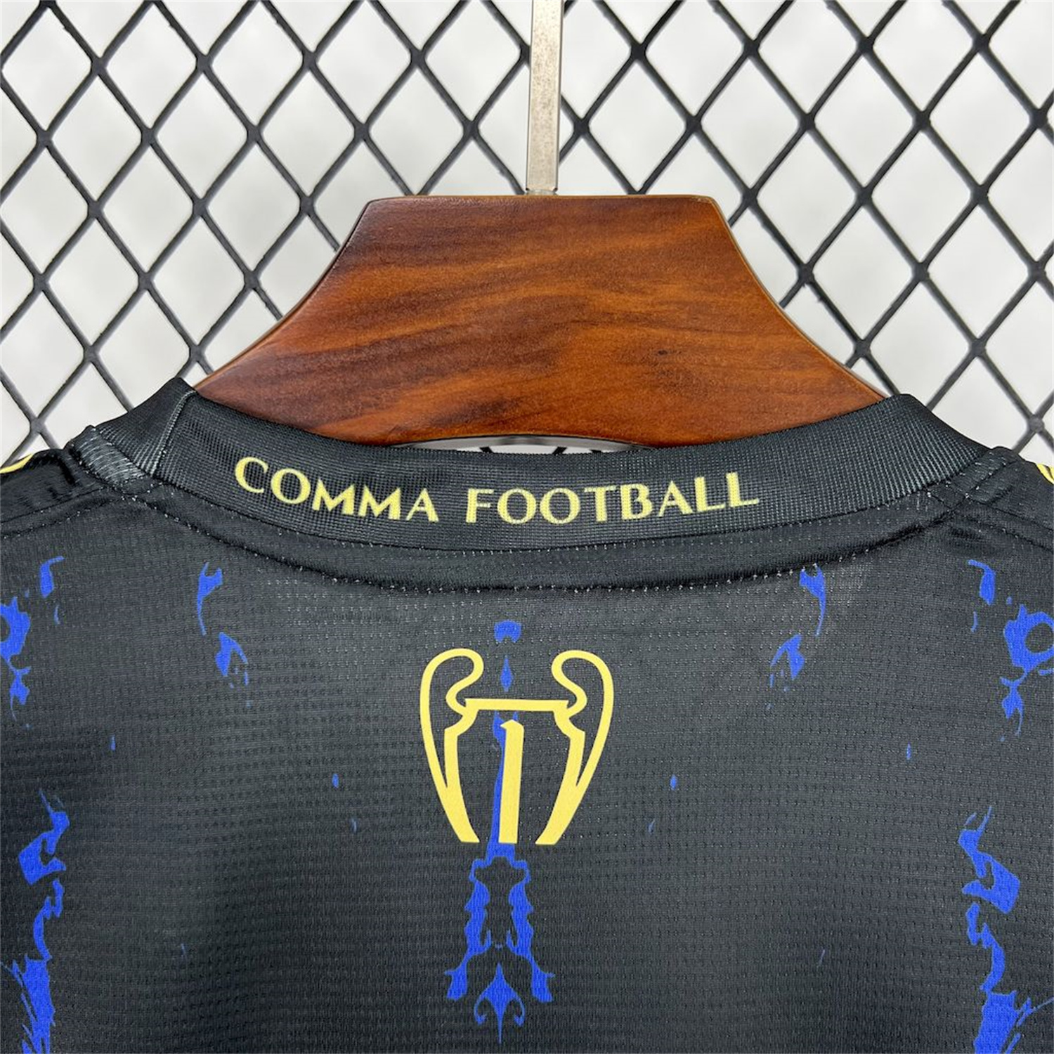 AlphaJersey-Paris Saint-Germain PSG 25-26 Champions League Commemorative Edition Blue Red Eiffel Tower T-shirts