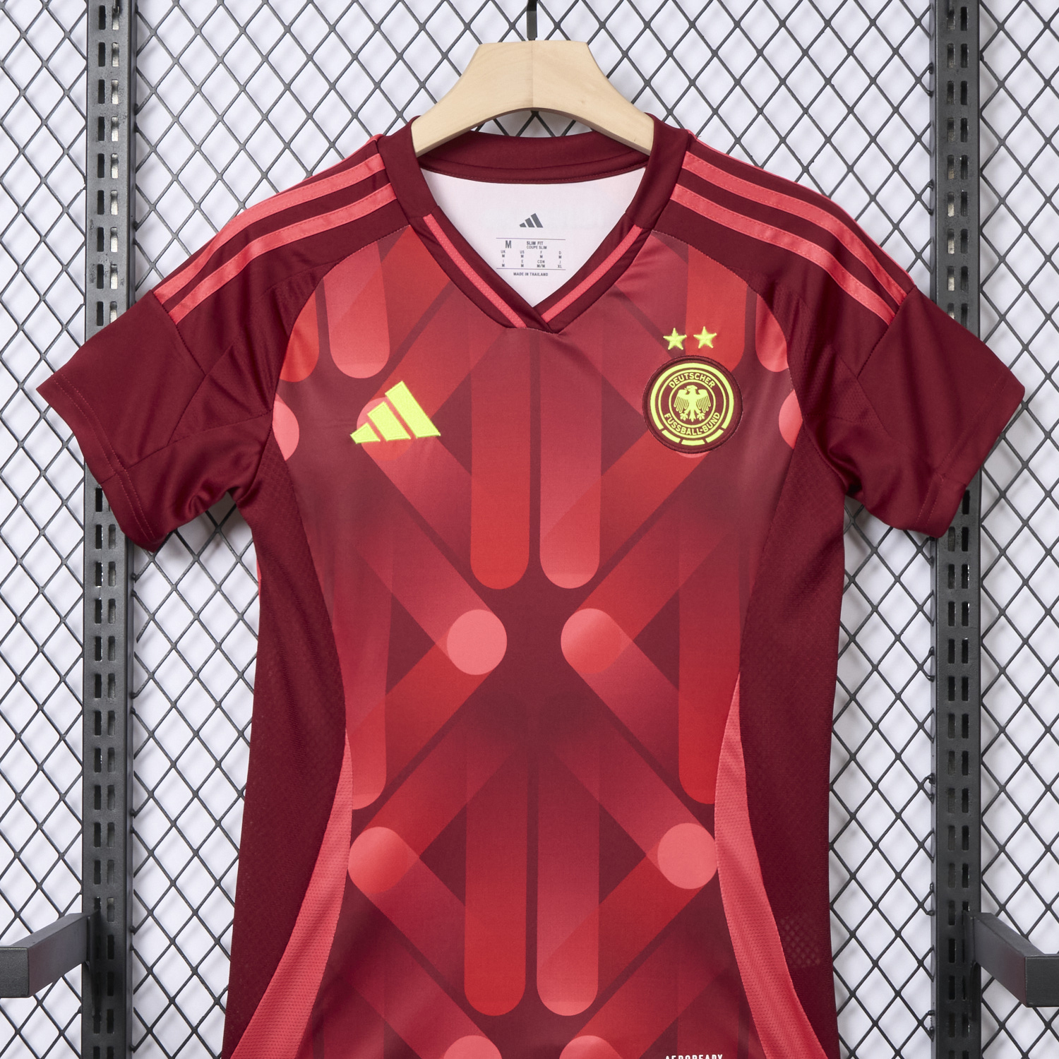 AlphaJersey-Women's Germany 2025 Women's Euro Away Jersey - Women's Fans Version