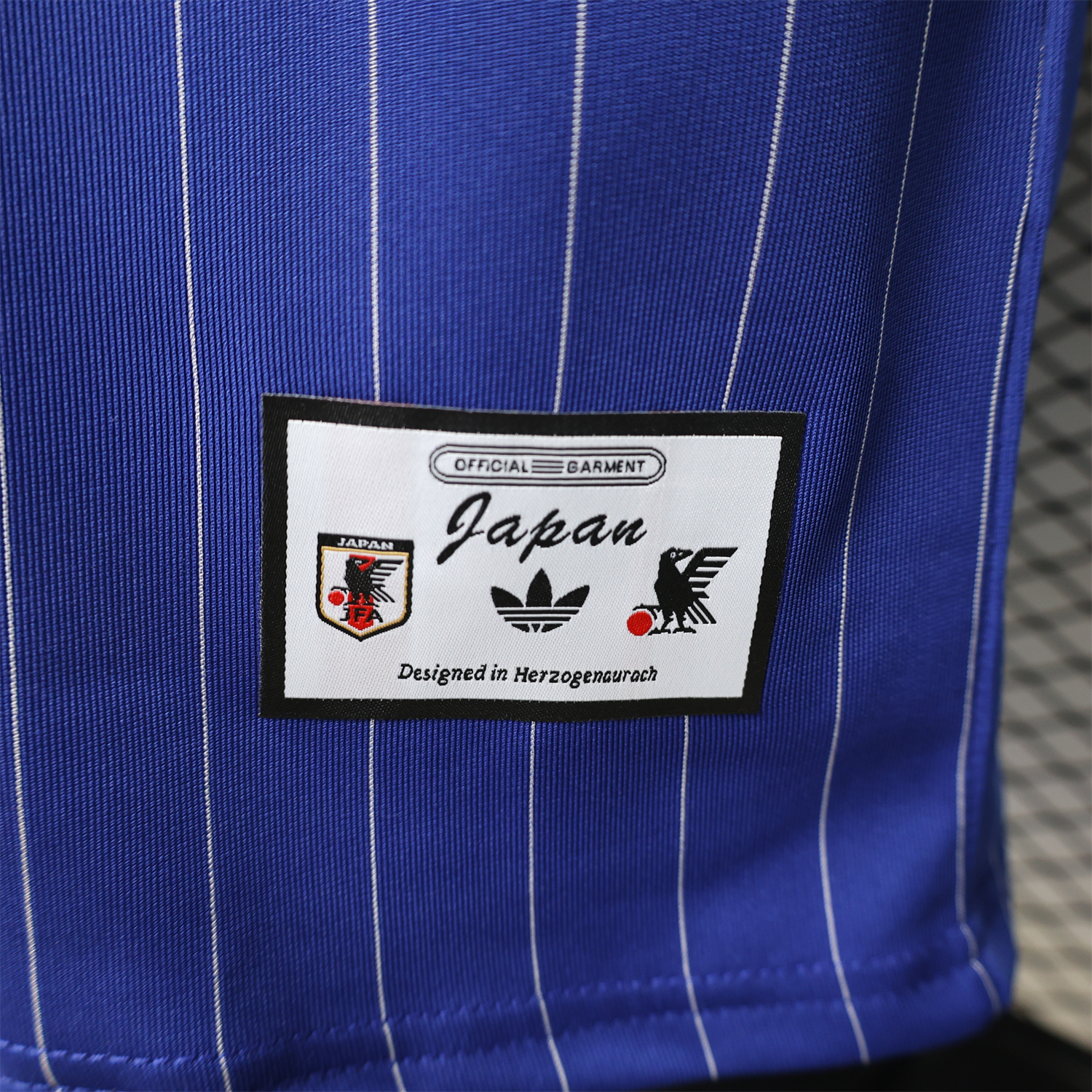 AlphaJersey-Japan 2026 Terrace Icon Retro Casual Style Blue Jersey - Player Version