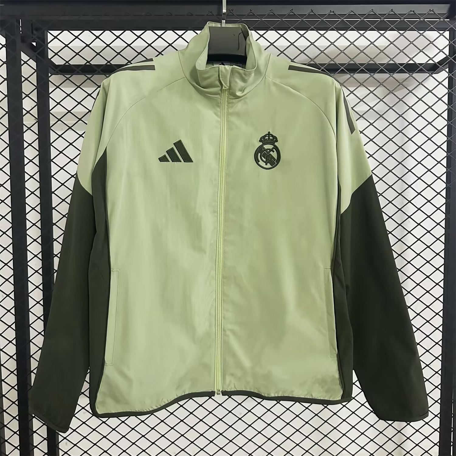 AlphaJersey-Real Madrid 25-26 Training Windbreaker Jacket - Yellow