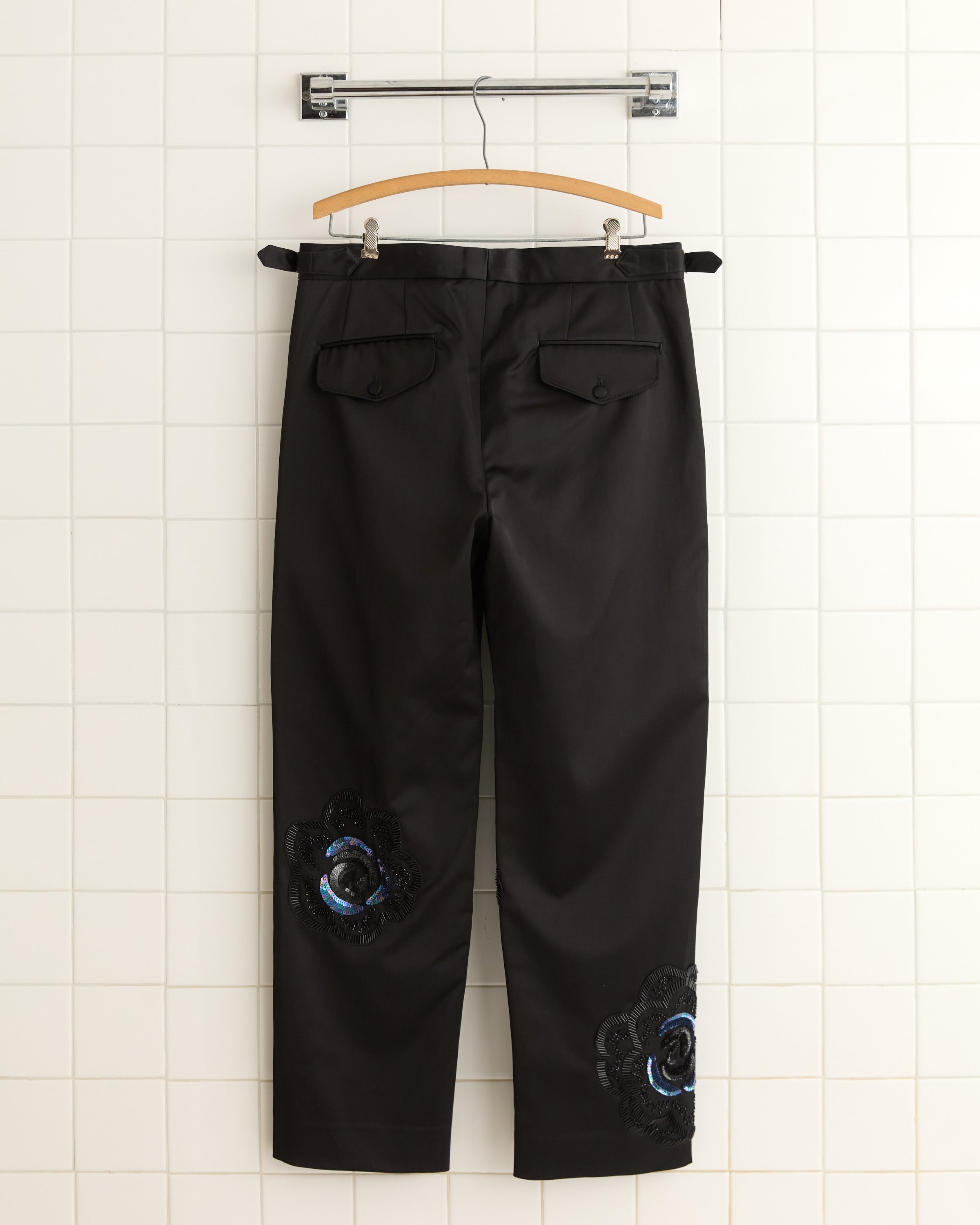 Poppy Suiting Trousers - Black | Modern Menswear by yycbvcnbmmnbm