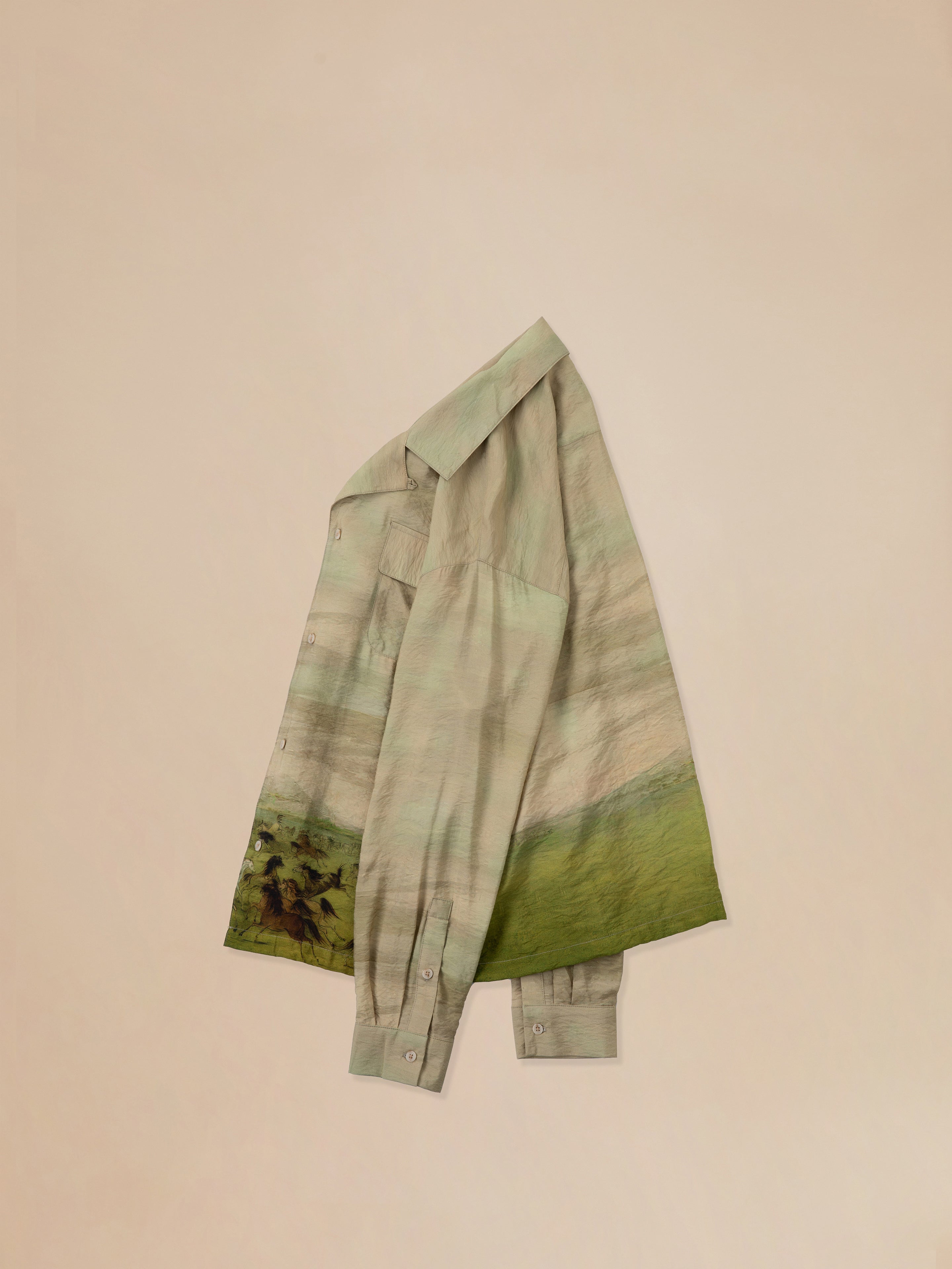 Grasslands Long Sleeve Camp Shirt | Modern Menswear by yycbvcnbmmnbm