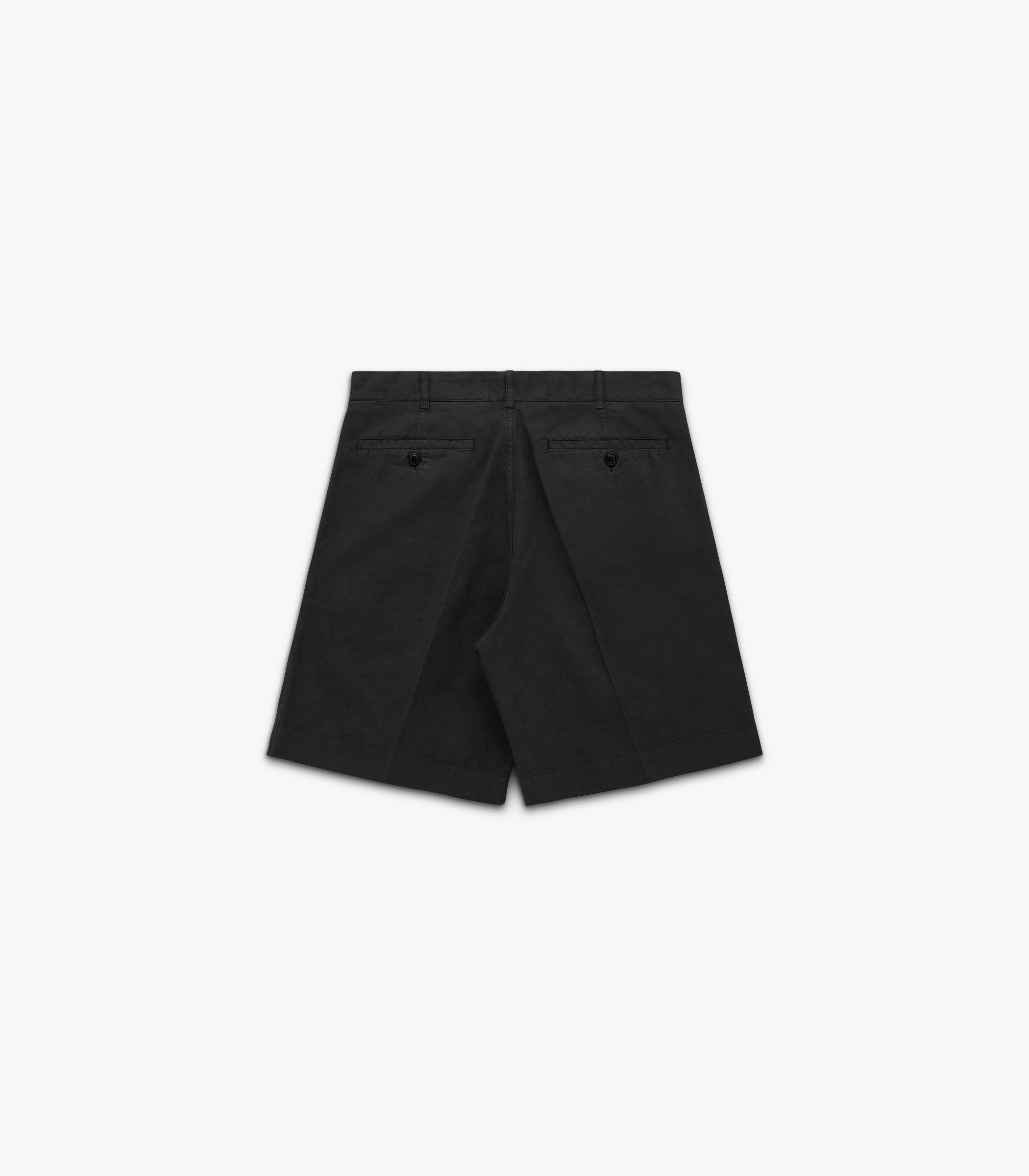 Canal Pleated Twill Cotton & Linen Short | Modern Menswear by yycbvcnbmmnbm