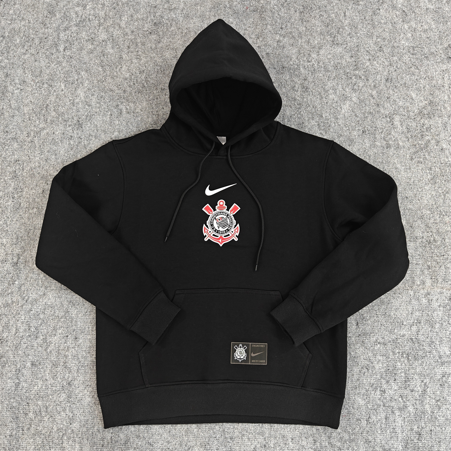 AlphaJersey-Corinthians 25-26 Home Unisex Pullover Hoodie