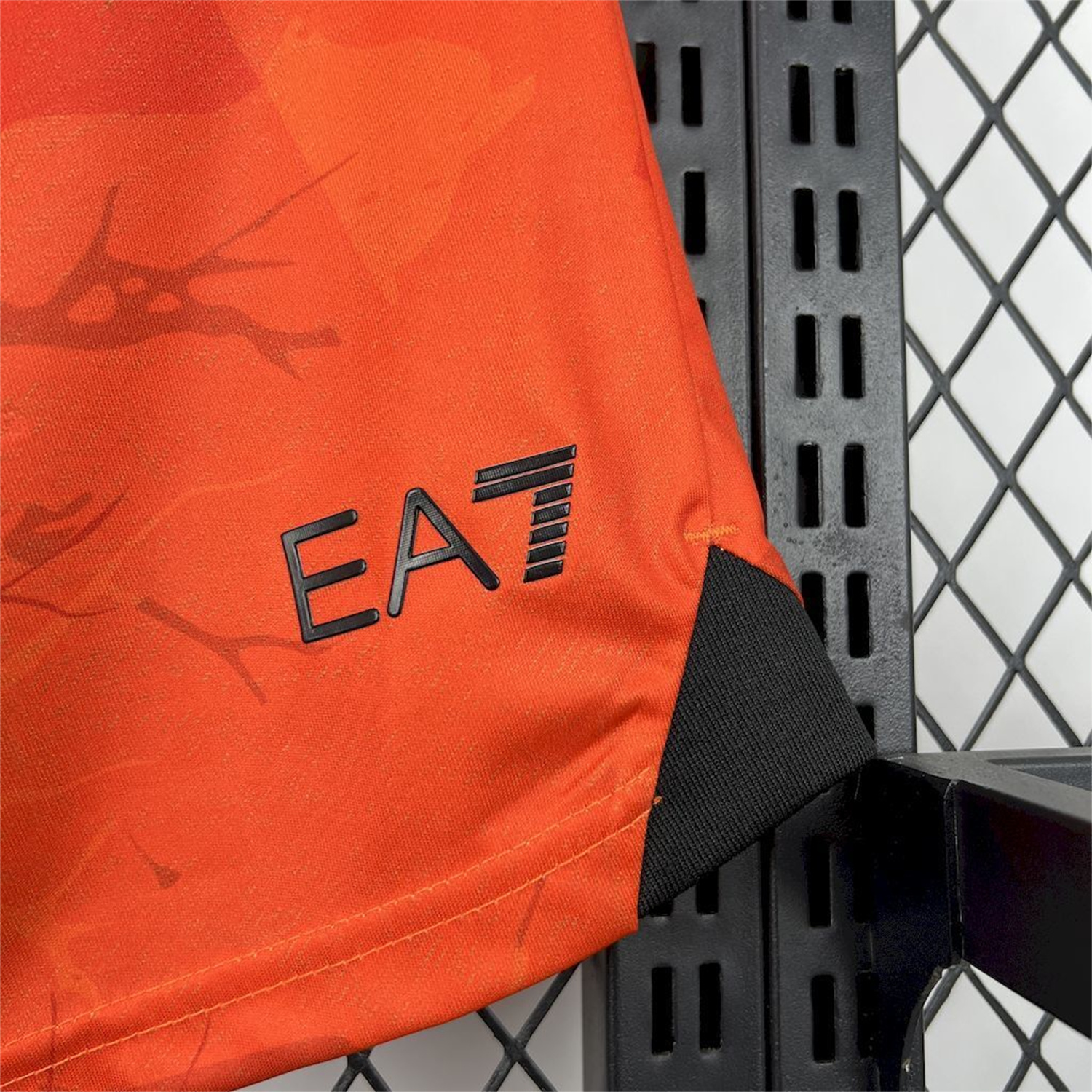 AlphaJersey-Napoli 25-26 Halloween Orange Shorts - Fans Version