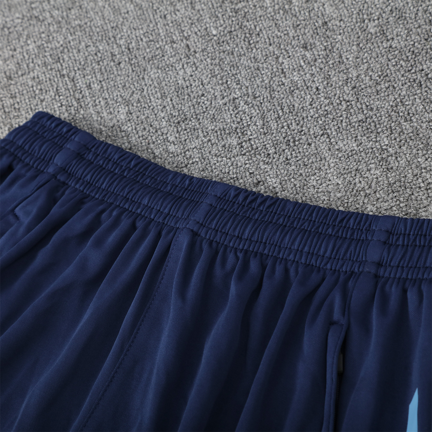 AlphaJersey-Real Madrid 25-26 Vest Training Set - Blue Water Pattern Top & Deep Blue Shorts