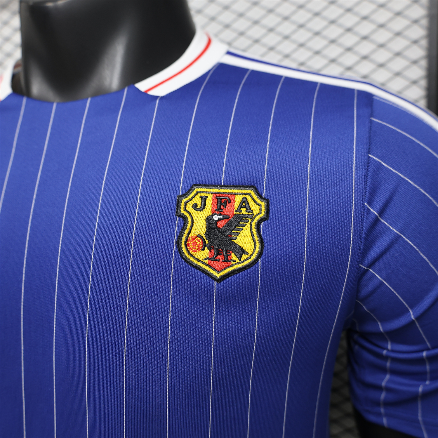 AlphaJersey-Japan 2026 Terrace Icon Retro Casual Style Blue Jersey - Player Version