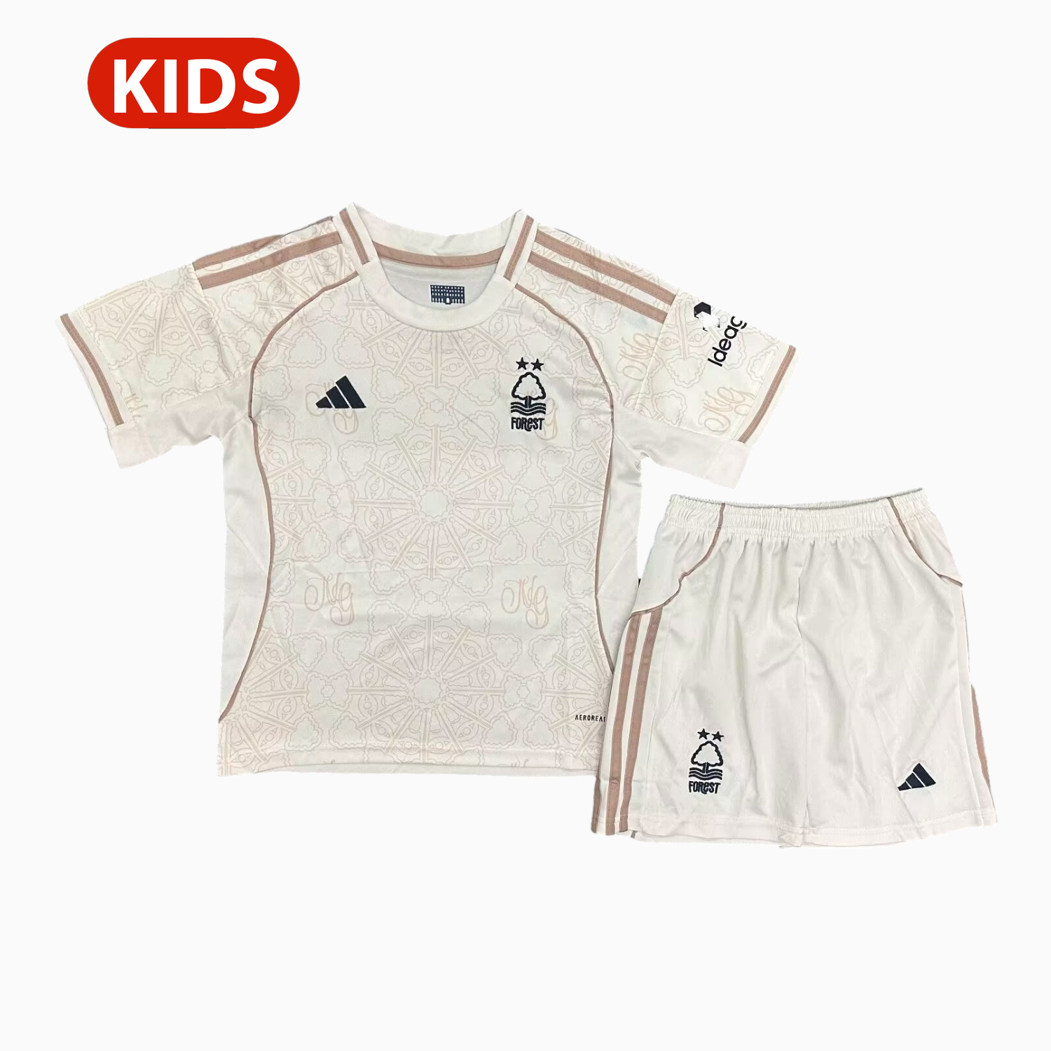 AlphaJersey-Nottingham Forest 25-26 Away Kids Kit