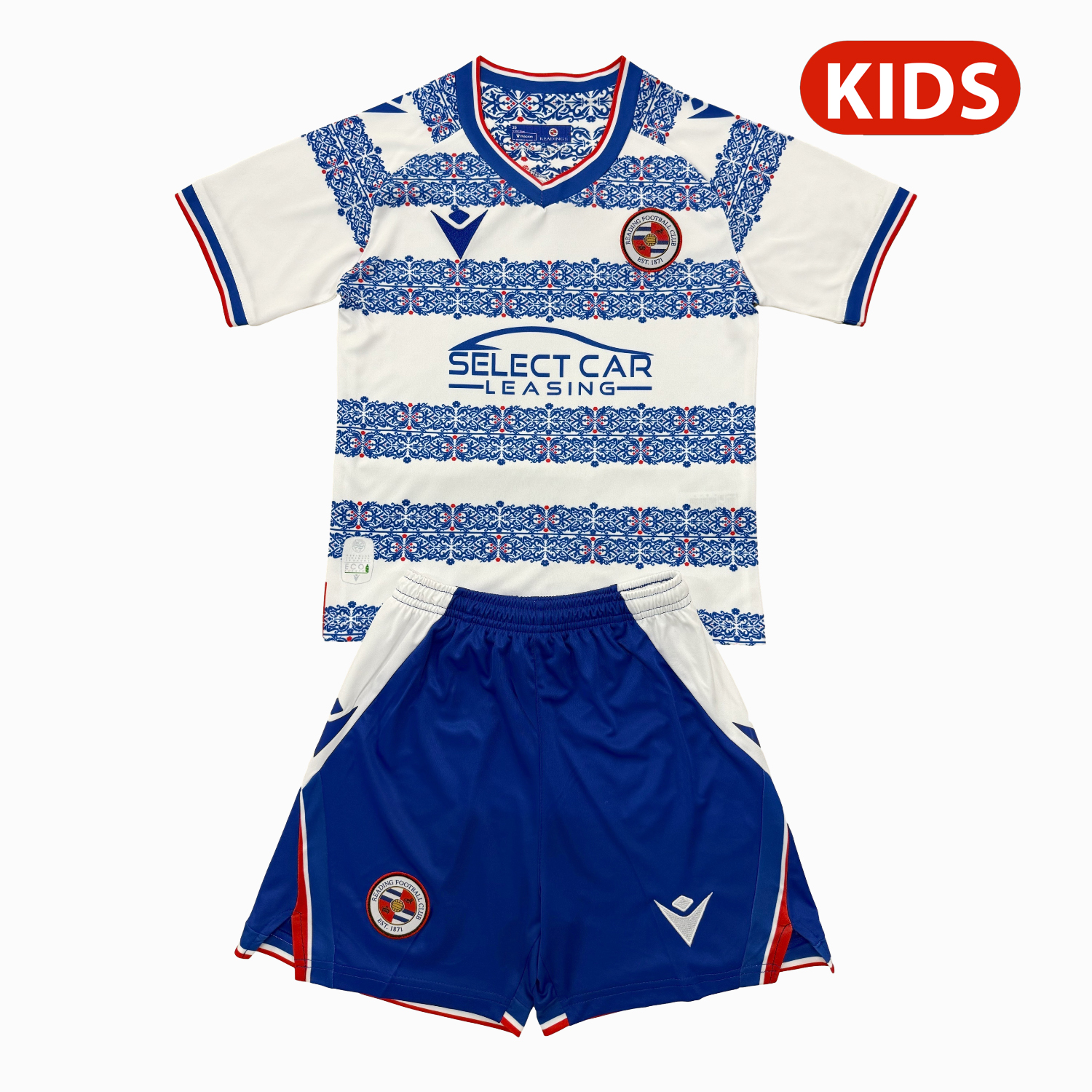 AlphaJersey-Reading 25-26 Home Kids Kit