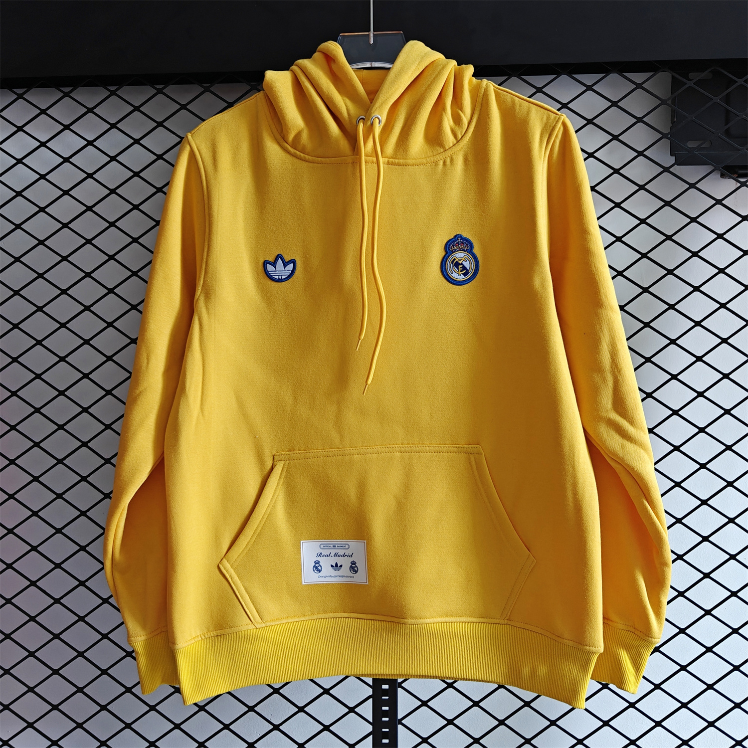 AlphaJersey-Real Madrid 25-26 Originals Terrace Icon Unisex Pullover Hoodie
