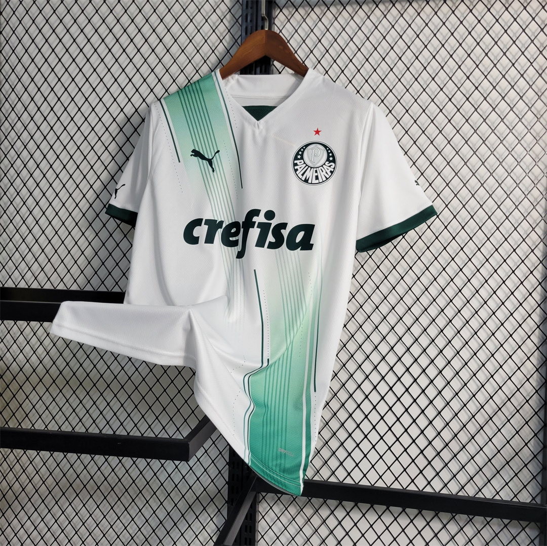 AlphaJersey-Palmeiras 2023 Away Stadium Jersey - Fans Version
