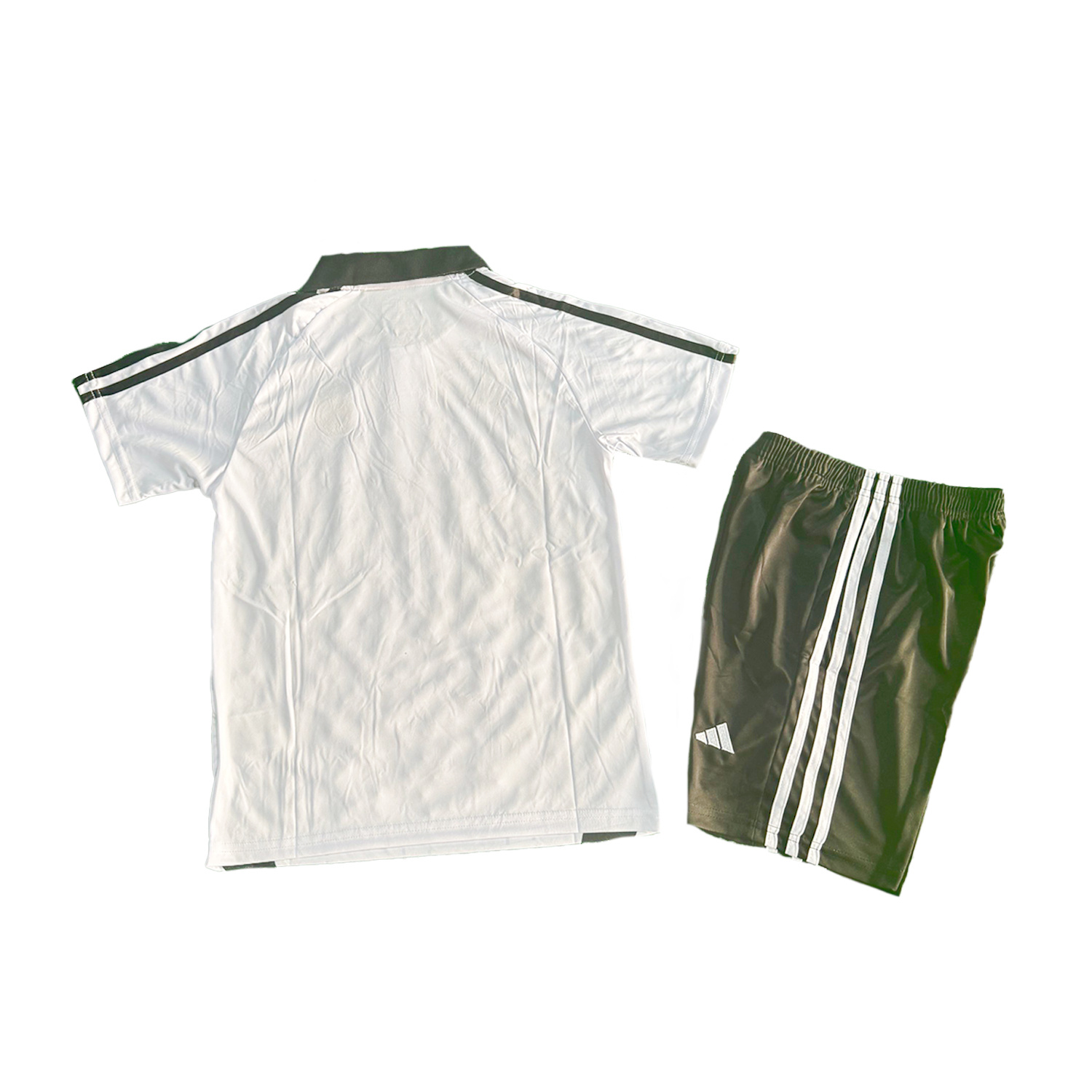 AlphaJersey-Real Madrid 25-26 Golden Dragon White Special Polo Kids Kit