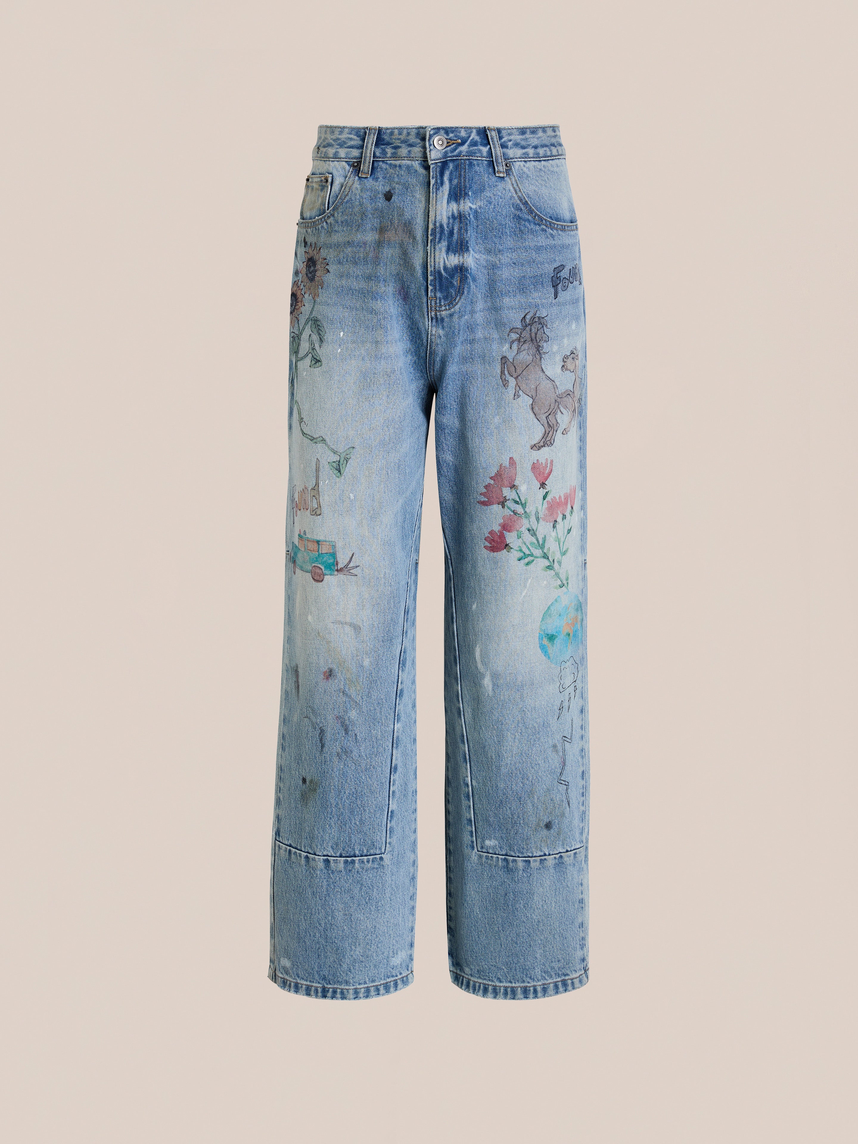 Hand Art Jeans | Modern Menswear by yycbvcnbmmnbm