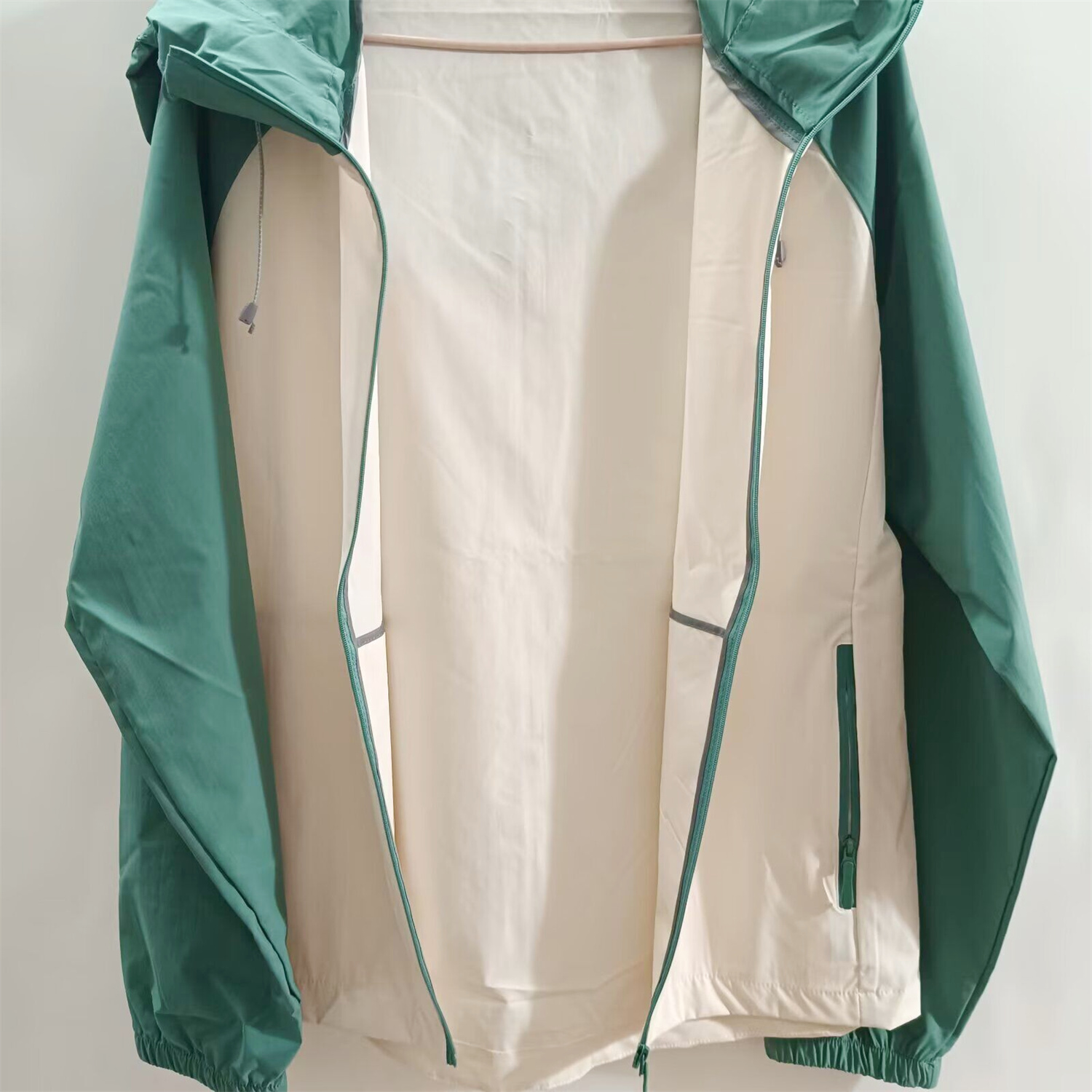 AlphaJersey-Palmeiras 25-26 Training Windbreaker Jacket - Grey With Green