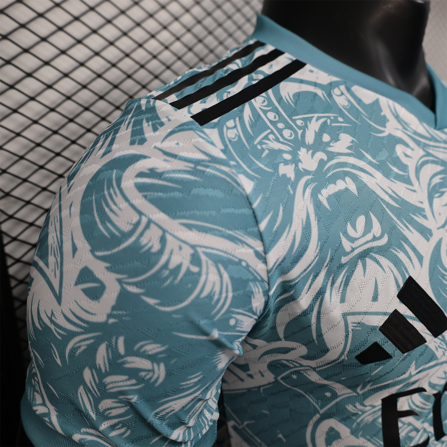 AlphaJersey-Real Madrid 25-26 Blue Viking Roar Special Edition Jersey - Player Version