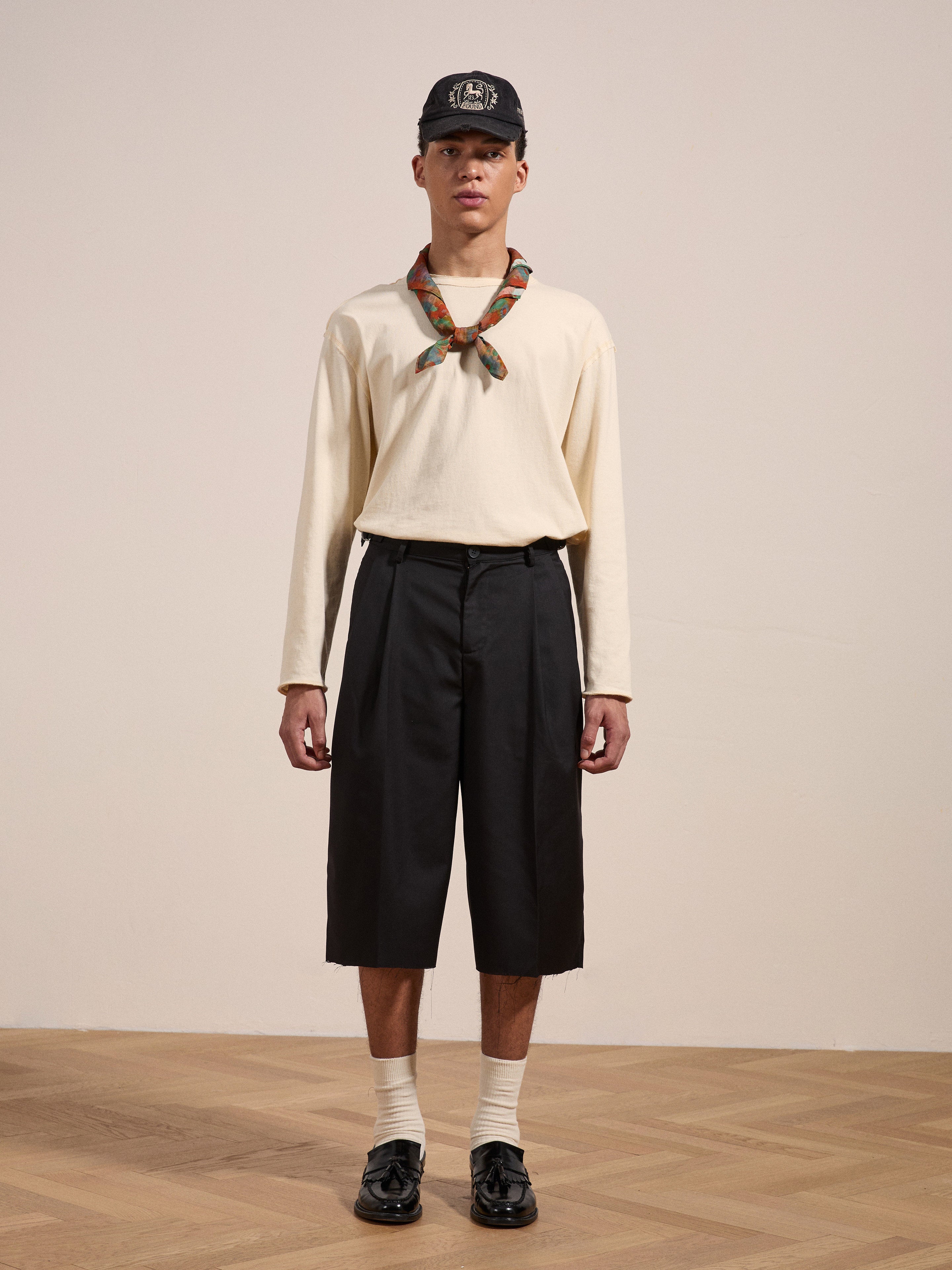 Pleated Trouser Shorts | Modern Menswear by yycbvcnbmmnbm