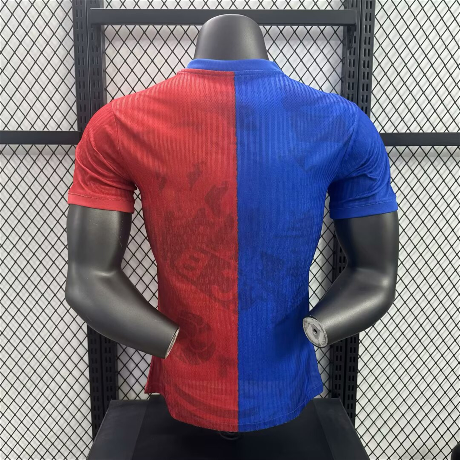 AlphaJersey-Barcelona x Travis Scott 25-26 Red & Blue Special Jersey - Player Version