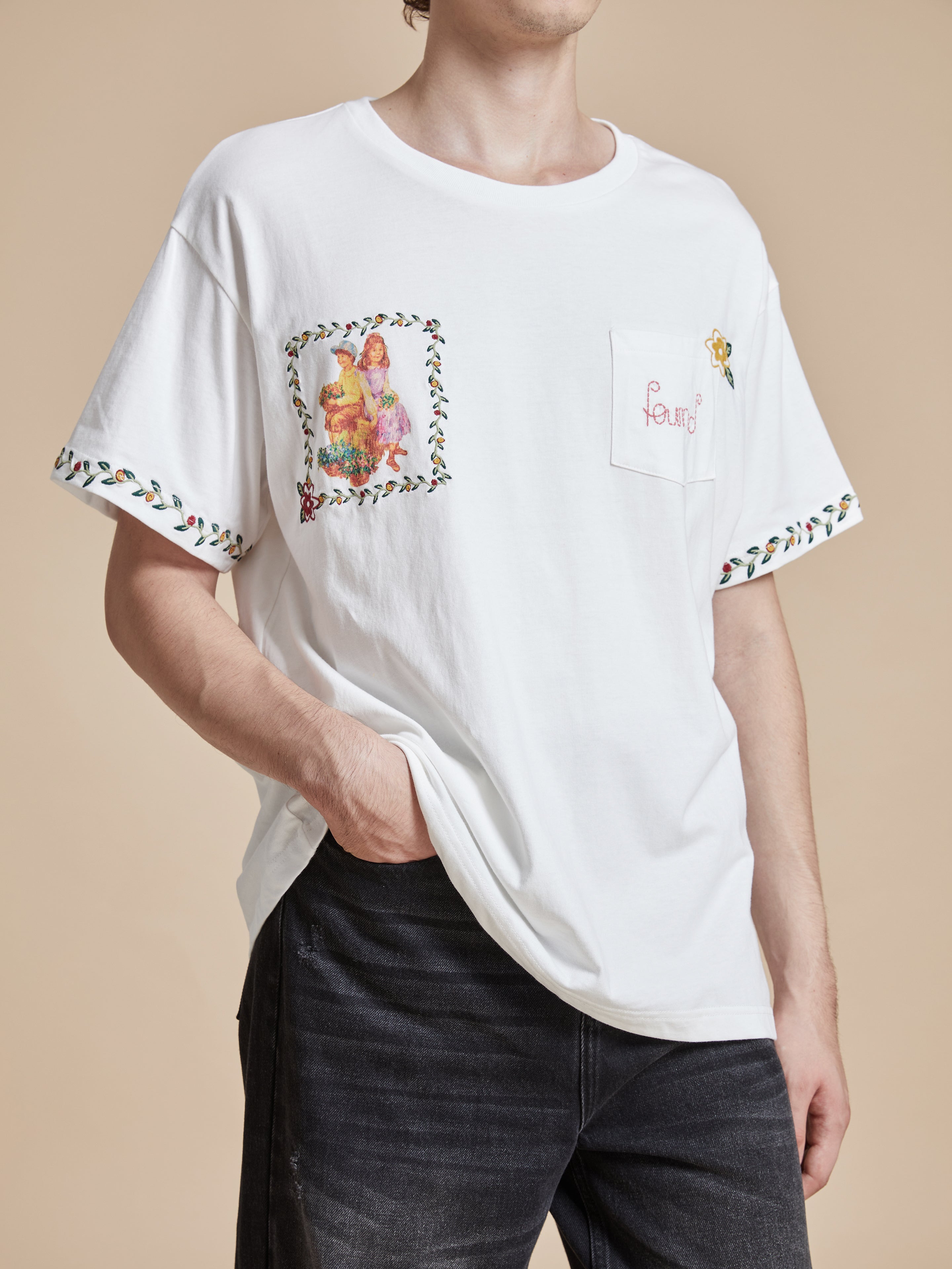 Flower Children Tee | Modern Menswear by yycbvcnbmmnbm
