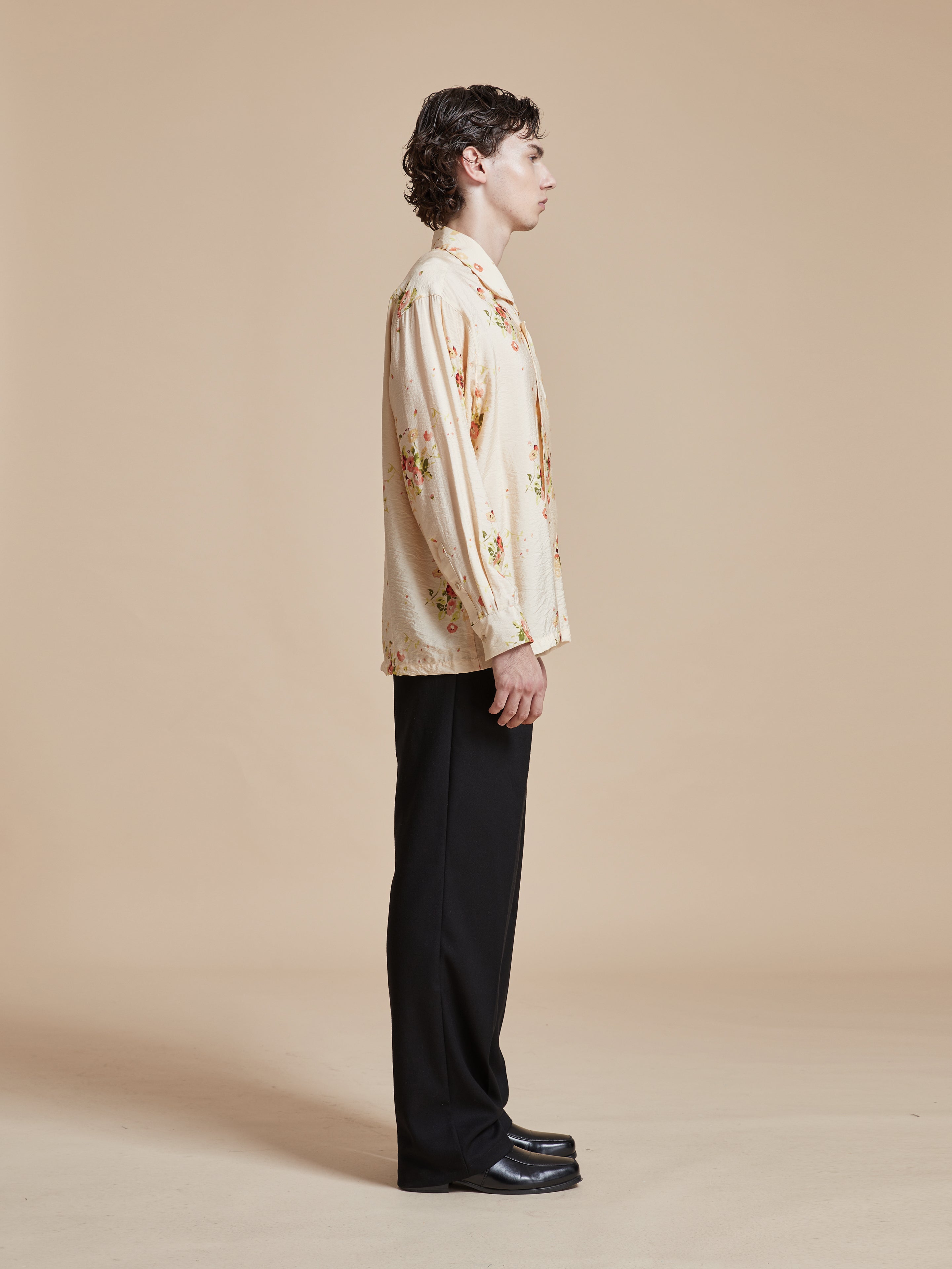 Kanhati Garden Long Sleeve Camp Shirt | Modern Menswear by yycbvcnbmmnbm